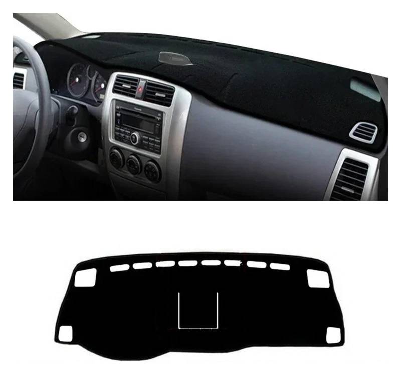Armaturenbrett-Matte Für Suzuki Für Liana 2005-2013 LHD Auto Dashboard Abdeckung Dash Matte Sonnenschutz Nicht-Slip Pad Zubehör Armaturenbrett Abdeckung(A Black Side) von ONETREND