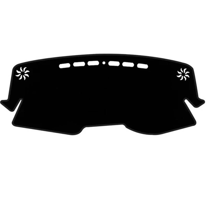 Armaturenbrett-Matte Für Toyota Für C-HR Für CHR 2016 2017 2018 2019 2020 2021 2022 2023 Auto Dashboard Abdeckung Dash Matte Sonnenschutz Nicht-Slip Pad Armaturenbrett Abdeckung(A RHD Black Side) von ONETREND