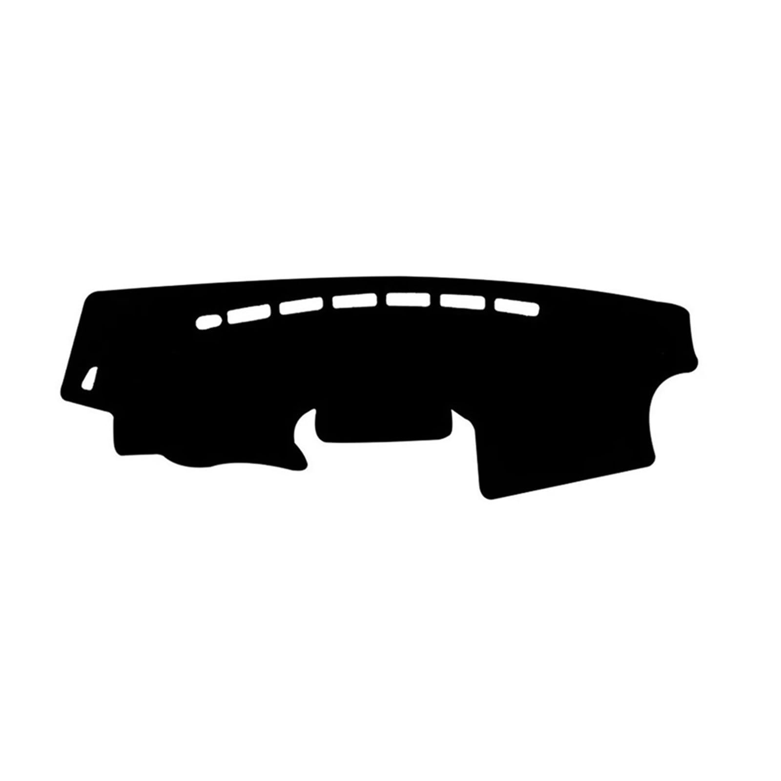 Armaturenbrett-Matte Für Toyota Für RAV4 XA30 2006 2007 2008 2009 2010 2011 2012 LHD Auto Dashboard Vermeiden Licht Abdeckung Anti-Uv Matte Pad Teppich Armaturenbrett Abdeckung(Black Side) von ONETREND