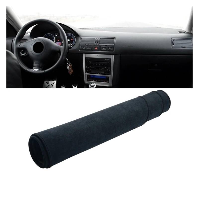 Armaturenbrett-Matte Für VW Für Golf 4 MK4 1997 1998 1999 2000 2001 2002 2003 Auto Dashboard Matte Sonnenschutz Instrument Schreibtisch Abdeckung Zubehör Armaturenbrett Abdeckung(B Black) von ONETREND