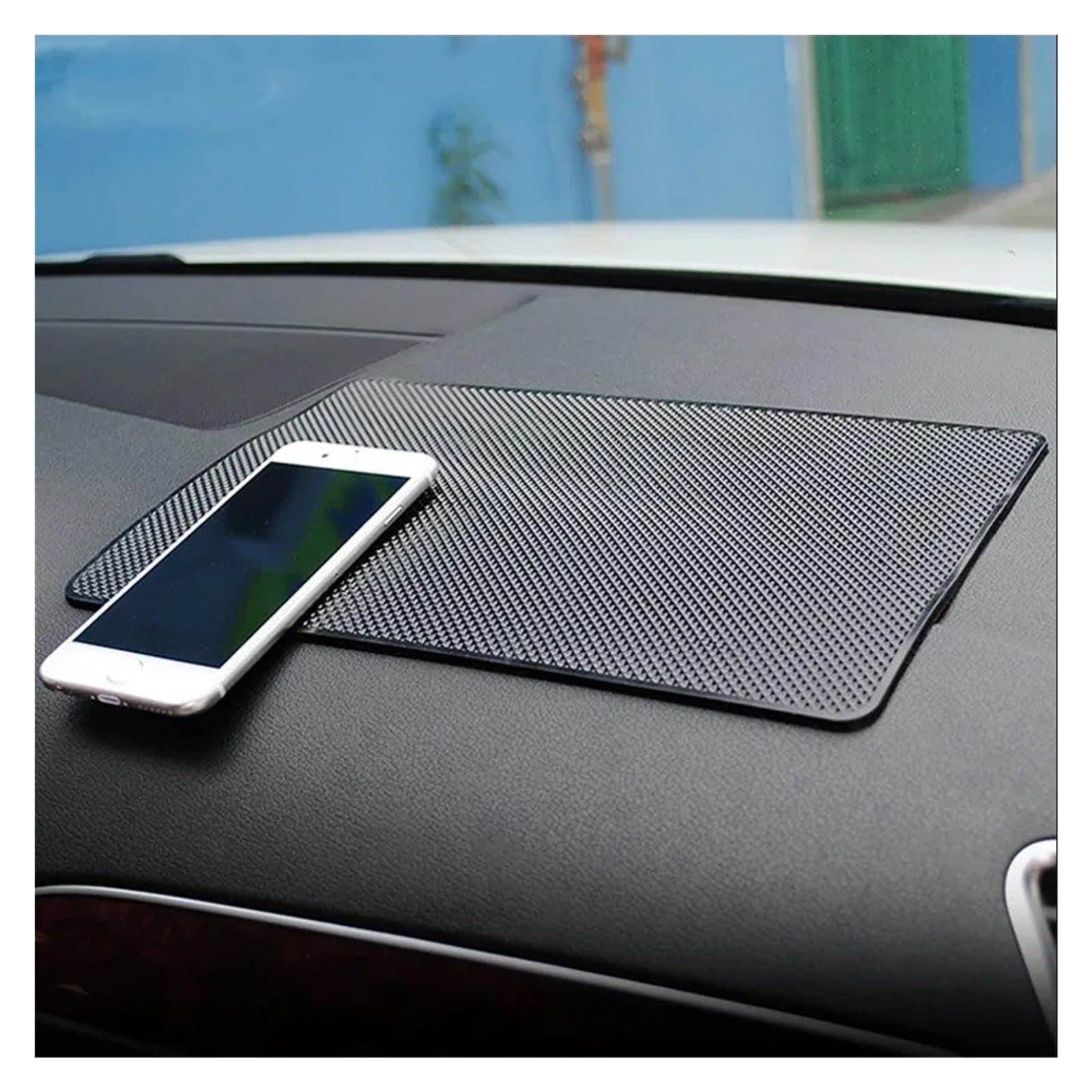 Armaturenbrett-Matte Silikon Auto Nicht-Slip Dash Matte Dashboard Klebrige Pad Halter Anti Slip Matte Für Auto Handy Schutz Pad Auto Zubehör Armaturenbrett Abdeckung von ONETREND