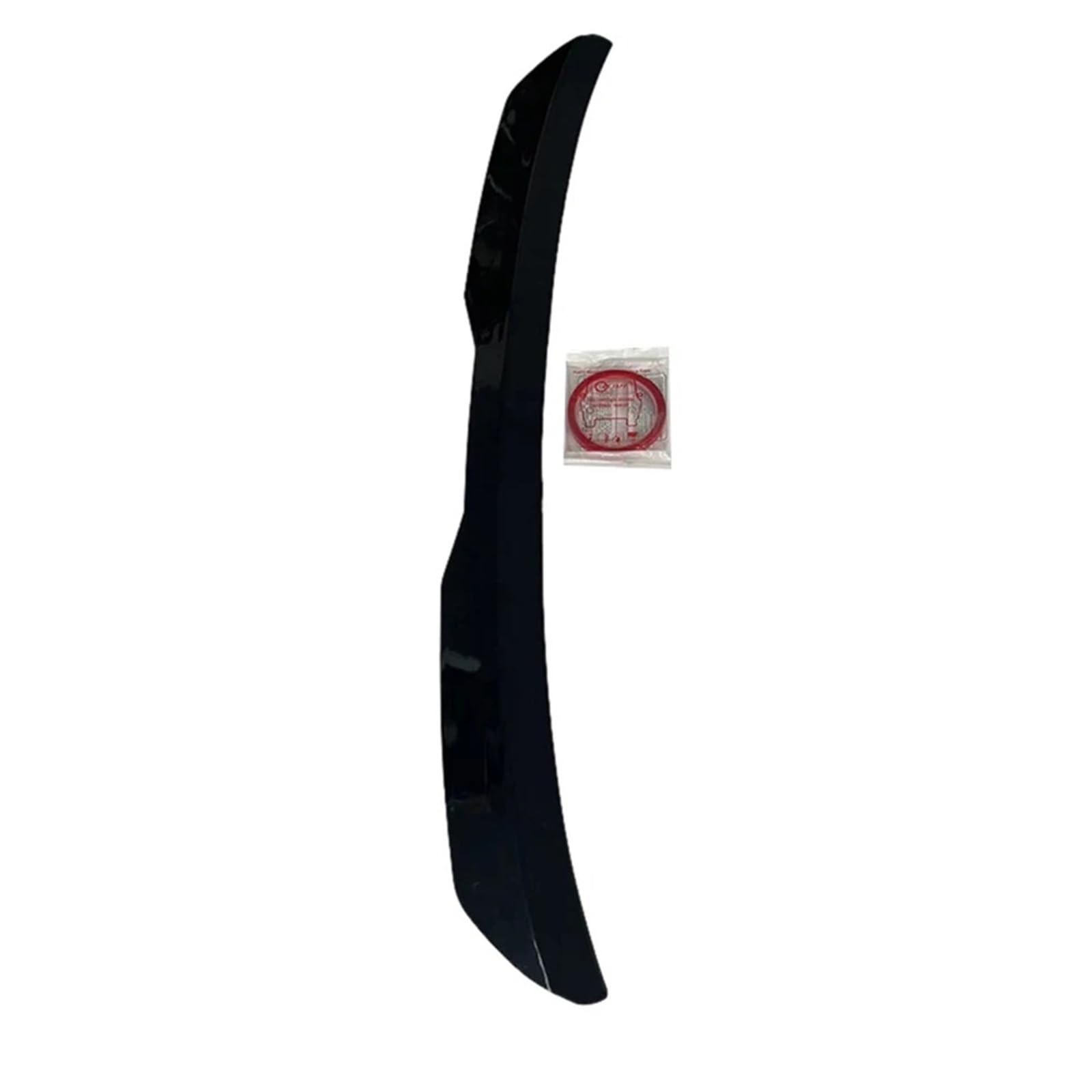 Auto Heckspoiler Auto Heckspoilerflügel Für ABS-Material Motion Duck Tail Wing Mit Klebeband Modifizierte Teile Kofferraum Spoiler Flügel(Carbon Printing) von ONETREND