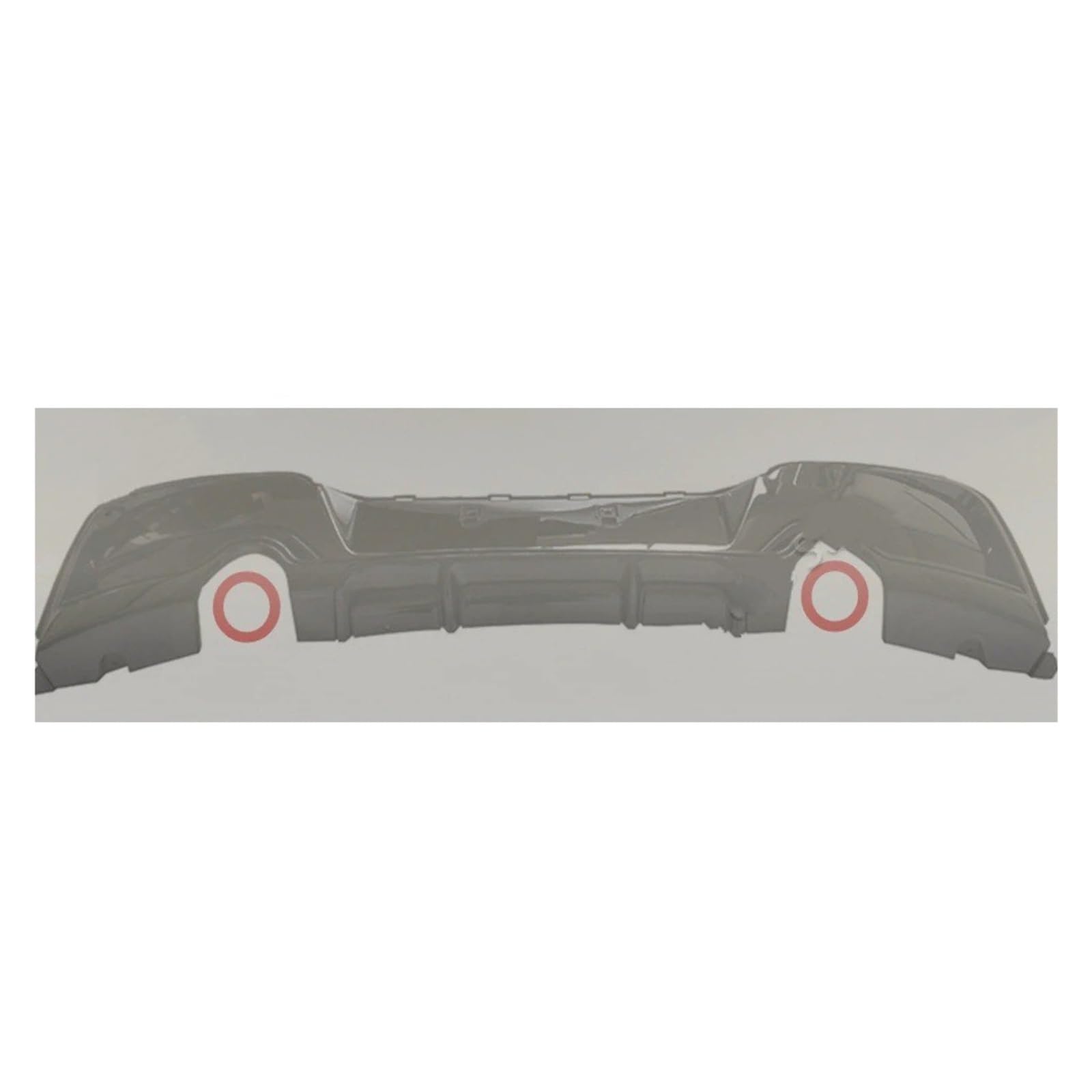 Auto Heckspoiler Für 1er F20 F21 Für Sport 118i 120i 125i M135i M140i 2011-2014 Mit Leichtem Heckstoßstangen-Diffusor Lip Dual Splitter Spoiler Kofferraum Spoiler Flügel(2 Single Out Carbon) von ONETREND