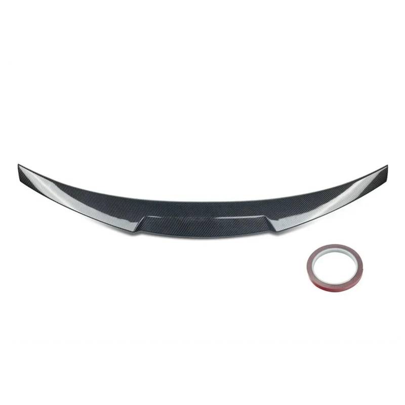 Auto Heckspoiler Für 4er F32 420i 428i 435i 440i 2013–2019 Für M4-Stil Glänzend Schwarz Heckspoilerflügel Coupé-Heckspoiler Kofferraum-Flügellippe Kofferraum Spoiler Flügel(M*4-Glossy Carbon) von ONETREND