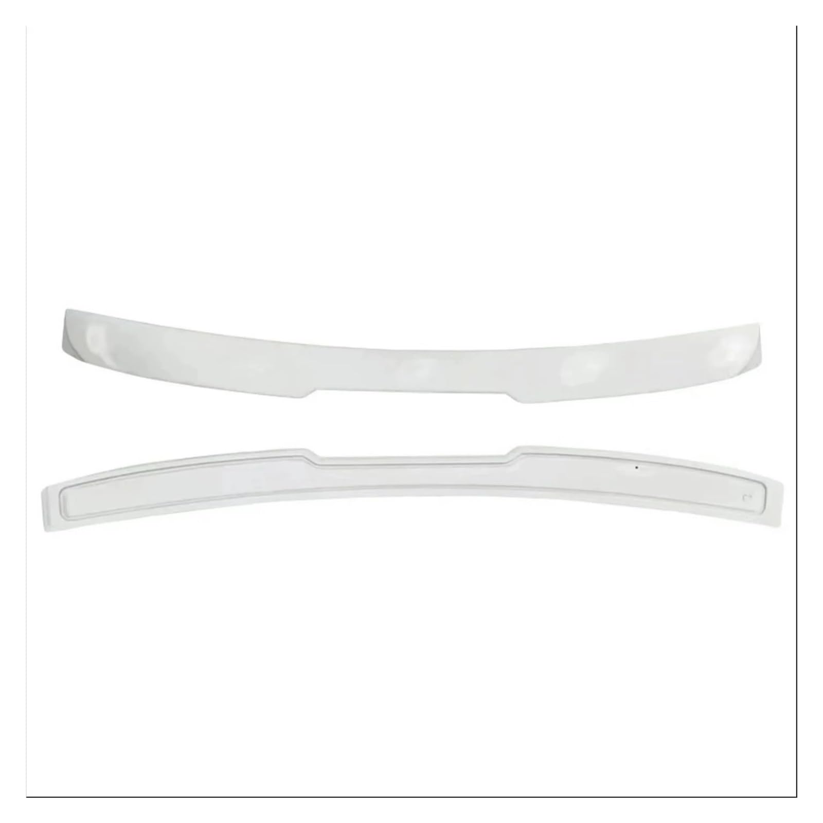 Auto Heckspoiler Für 5 Series E60 520i 525i 530i 2004 2005 2006 2007 2008 2009 2010 Auto Heckscheibe Dachspoiler Kotflügel Body Kit Zubehör Kofferraum Spoiler Flügel(White Topcoat) von ONETREND