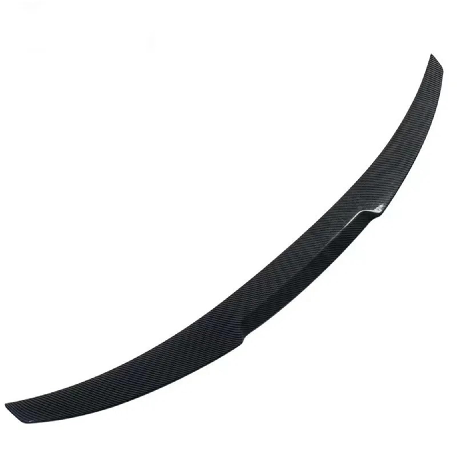 Auto Heckspoiler Für 5 Series E60 Für M5 520i 525i 523i 2004-2010 Für M4 Style Heckkofferraumdeckel Lip Spoiler Wings Auto Exterior Tuning Zubehör Kofferraum Spoiler Flügel(Carbon Printing) von ONETREND
