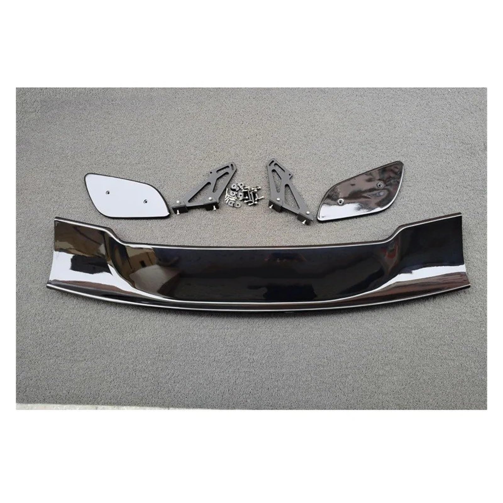 Auto Heckspoiler Für 99% Autos Für Lexus Für Tesla Kofferraumlippe Heck Universal Für GT Style Dach Heckspoiler Flügel Tuning Zubehör Trim Racing Sport Kofferraum Spoiler Flügel(Gloosy Black) von ONETREND