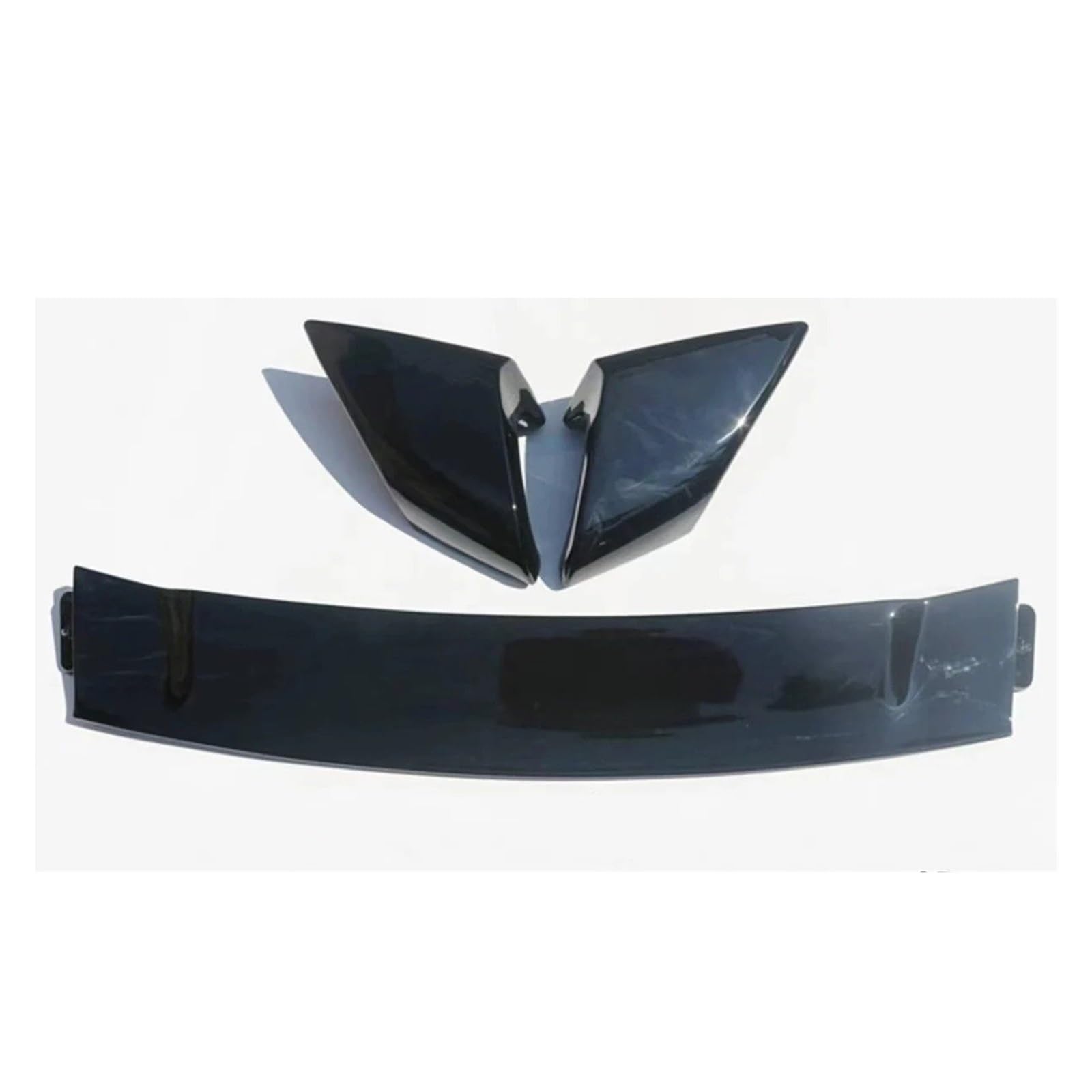 Auto Heckspoiler Für Accord 6./7./7.5. Generation Limousine 4-Türer Spoiler 1998-2008 Für ABS 3-teilig Heckspoilerabdeckung Flügel Spoiler Kofferraum Spoiler Flügel(Black Topcoat) von ONETREND