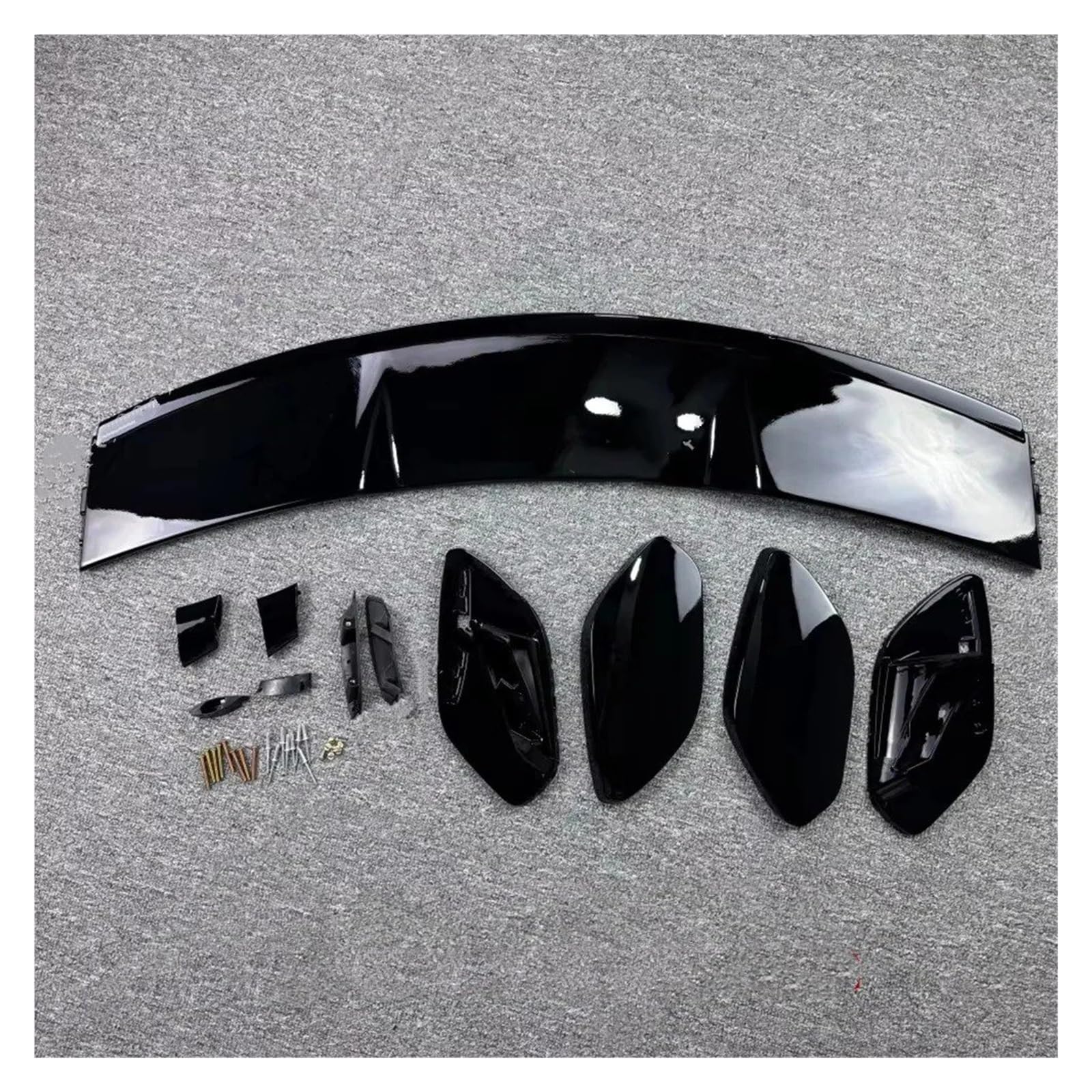 Auto Heckspoiler Für Benz A-Klasse W176 W177 A180 A200 A250 A260 A45 Für AMG 2013-2022 Heckspoiler Heckflügel Schwarz Glänzend Body Kits Kofferraum Spoiler Flügel(W*177) von ONETREND