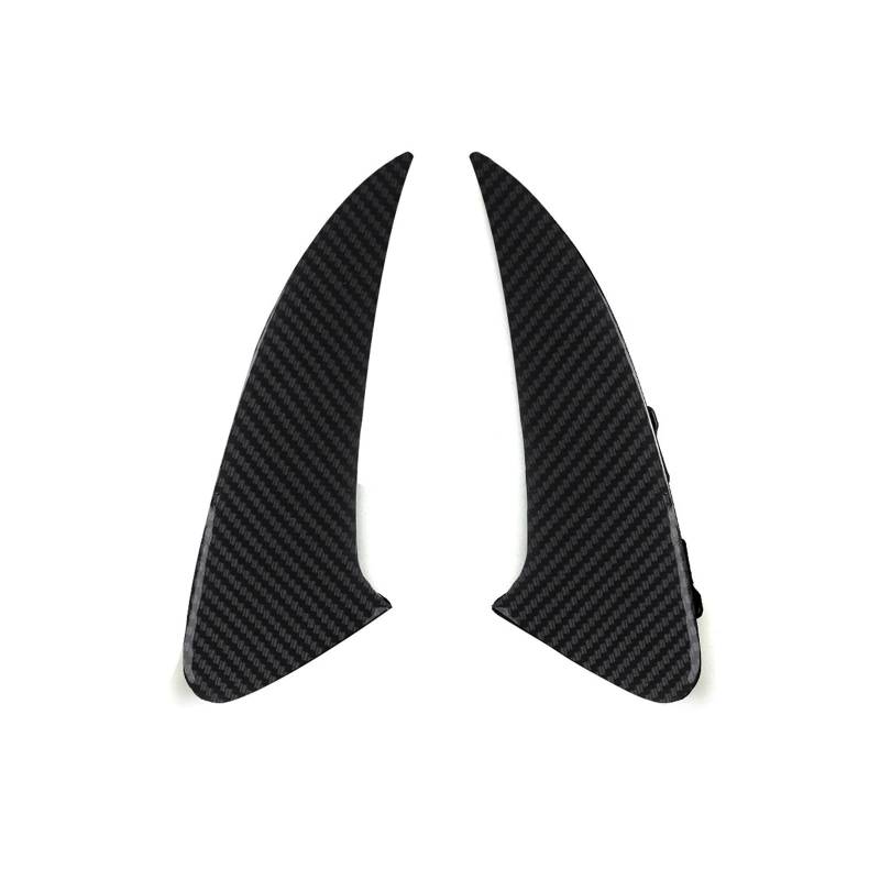 Auto Heckspoiler Für Benz Für CLA-Klasse Sport C118 Für CLA200 Für CLA220 Für CLA250 Für CLA45 Für AMG 2020+ 2X Auto Heckspoiler Seitenflügel Canard Kofferraum Spoiler Flügel(Carbon Look) von ONETREND