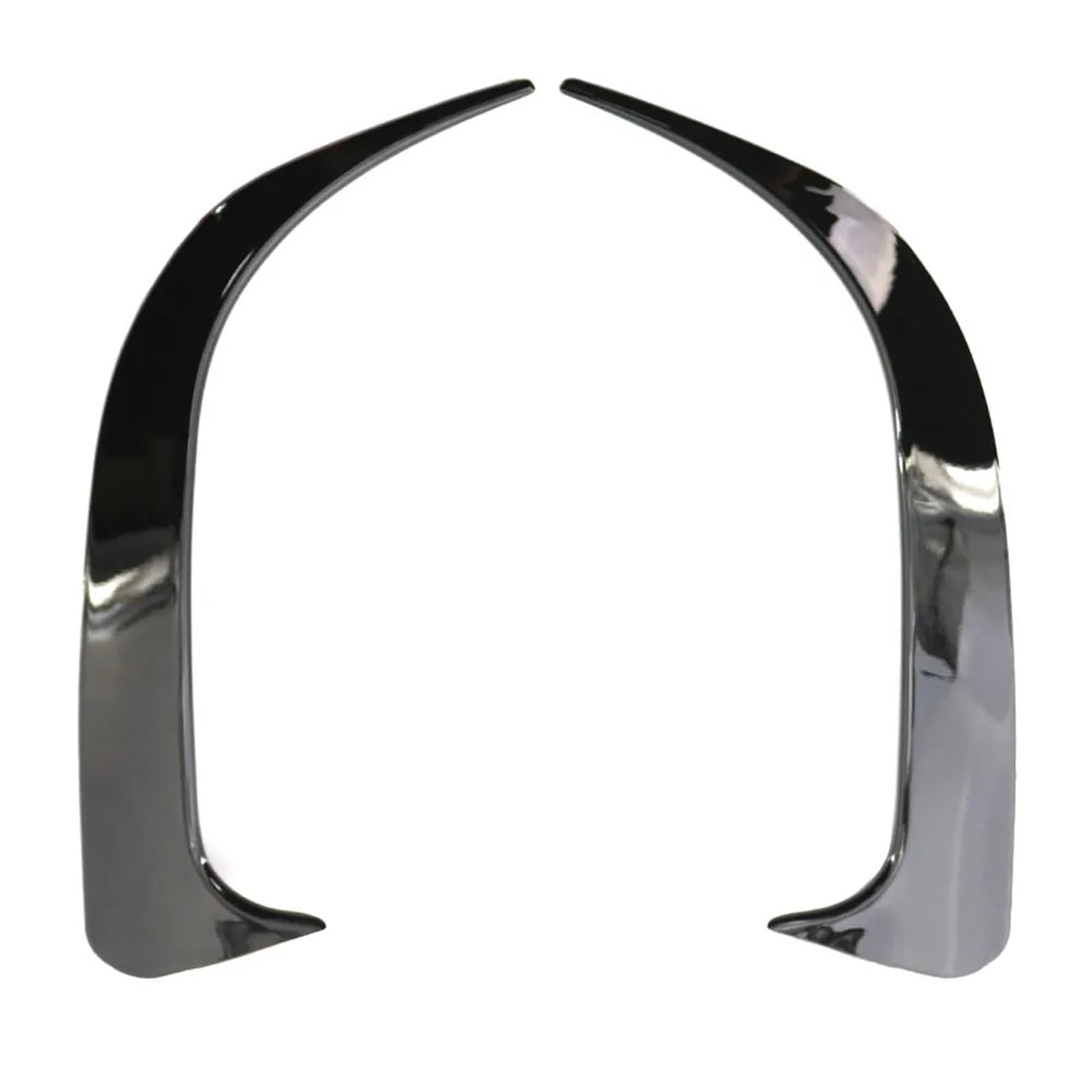 Auto Heckspoiler Für Benz Für CLA-Klasse W117 C117 Für CLA200 220 250 260 45 Für AMG 2013-2019 Heckspoiler Canards Vents Abdeckung Trim ABS Schwarz Kofferraum Spoiler Flügel(Black) von ONETREND