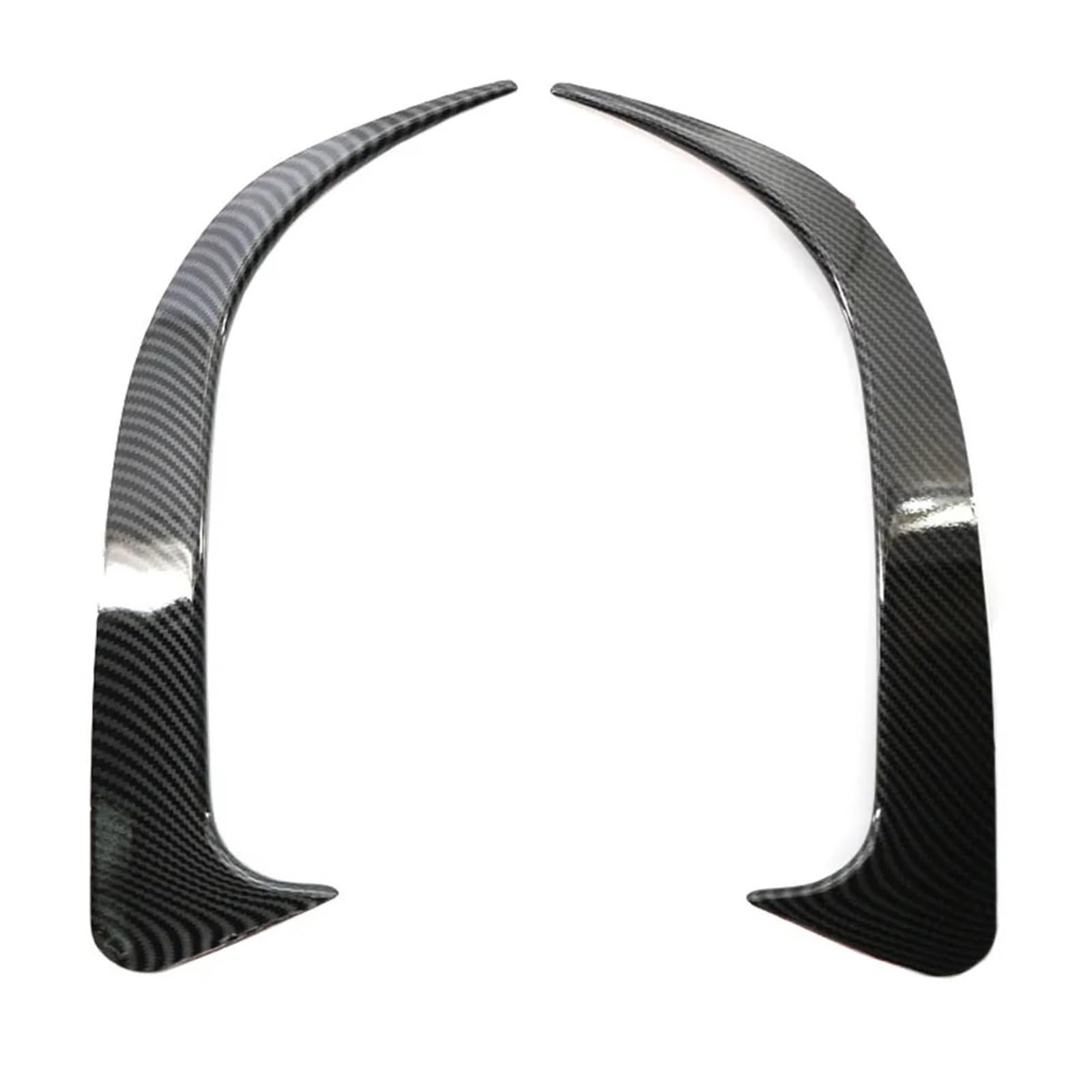 Auto Heckspoiler Für Benz Für CLA-Klasse W117 C117 Für CLA200 220 250 260 45 Für AMG 2013-2019 Heckspoiler Canards Vents Abdeckung Trim ABS Schwarz Kofferraum Spoiler Flügel(Carbon Grain) von ONETREND