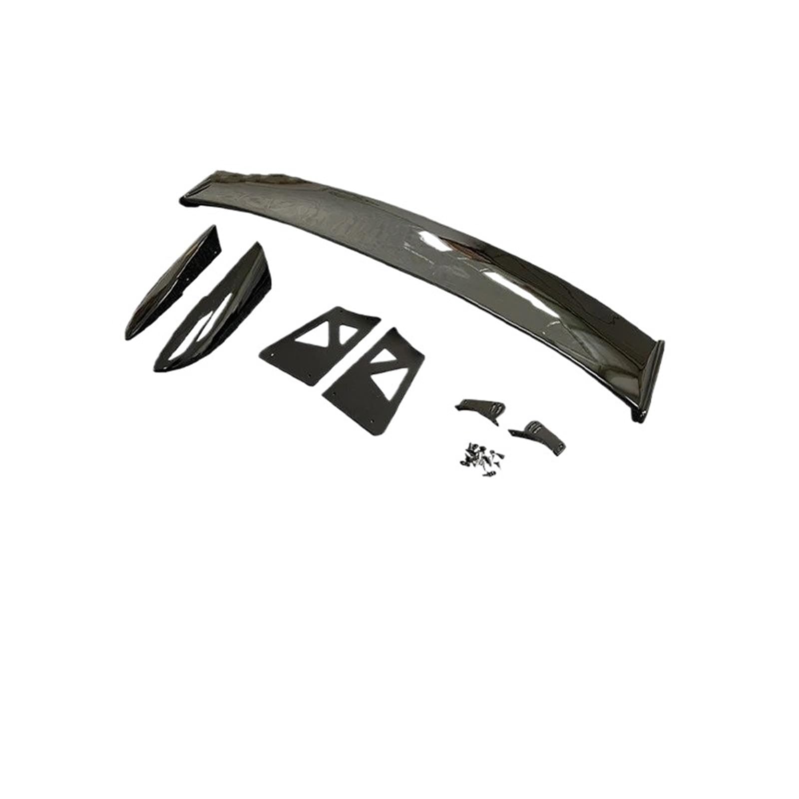 Auto Heckspoiler Für CIIMO 8. Für Civic Für Type-R Auto Heckspoiler Flügellippe Heckluftabweiser Flügel Karosseriedekoration Außenzubehör Kofferraum Spoiler Flügel(Glossy Black) von ONETREND
