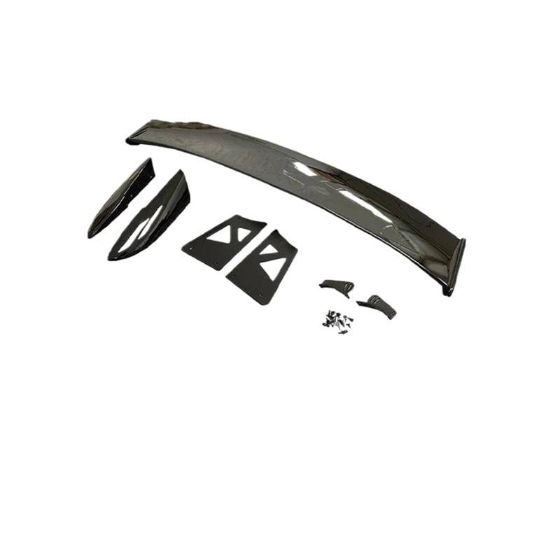 Auto Heckspoiler Für CIIMO 8. Für Civic Für Type-R Auto Heckspoiler Flügellippe Heckluftabweiser Flügel Karosseriedekoration Außenzubehör Kofferraum Spoiler Flügel(Glossy Black) von ONETREND