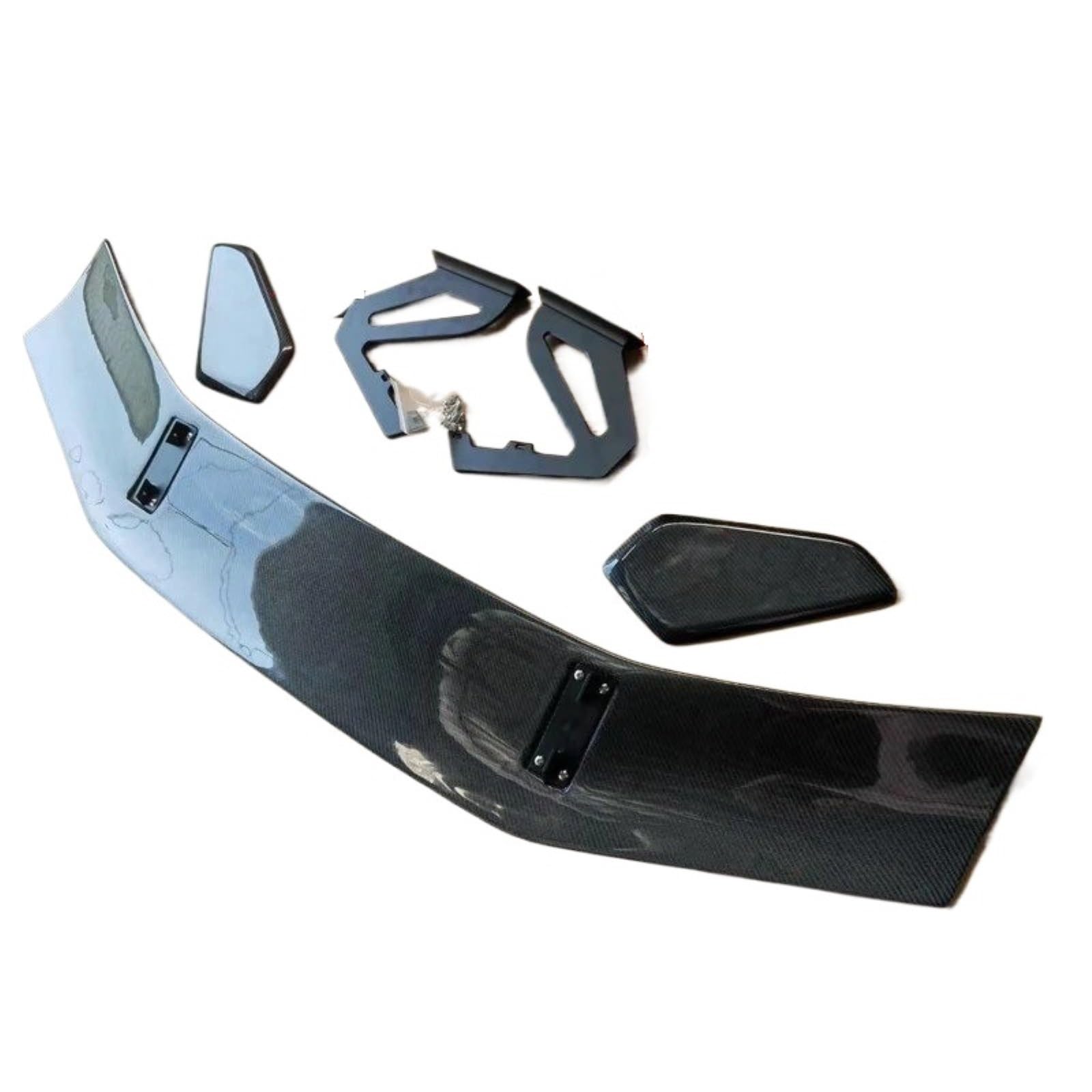 Auto Heckspoiler Für Cayman 718 Für Boxster Für GT4 RS Stil Auto Externa Carbon Fiber Heckspoiler Schwanz FlügelCarbon Fiber Heckspoiler Schwanz Flügel Kofferraum Spoiler Flügel(Unpainted) von ONETREND