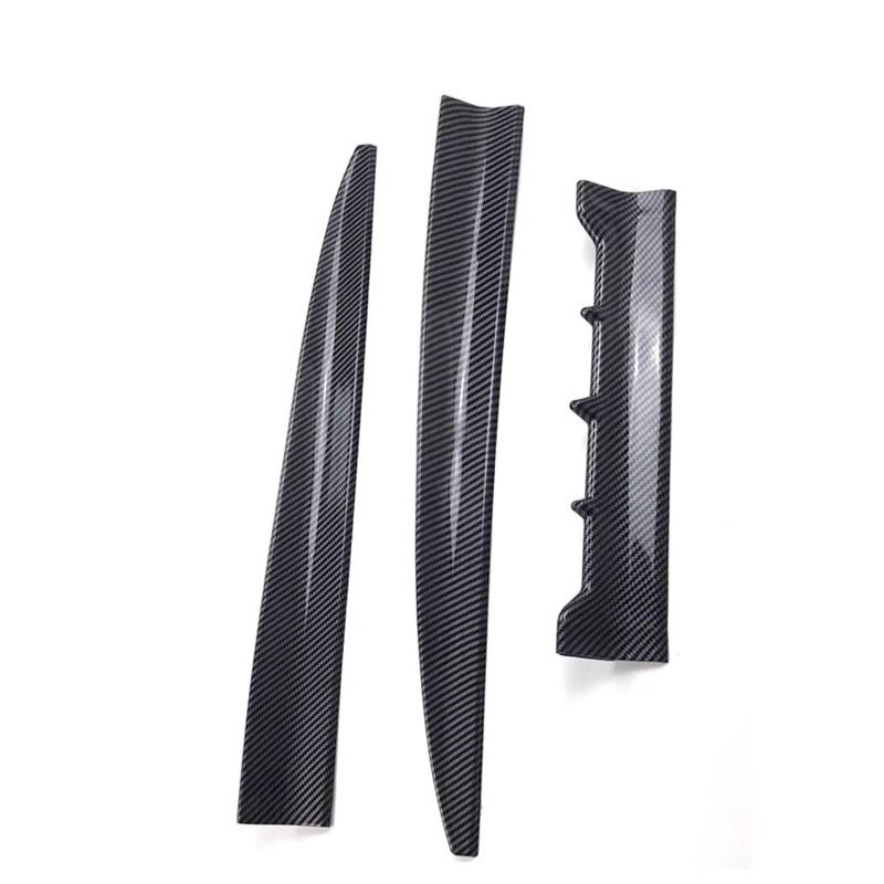 Auto Heckspoiler Für E46 E90 F30 G20 Für A3 Für A4 Für A5 Für A6 Für Benz W204 W211 Universal Heckklappe Lippe Auto Racing Limousine Flügel Spoiler Trim Kofferraum Spoiler Flügel(Model-B Carbon Look) von ONETREND
