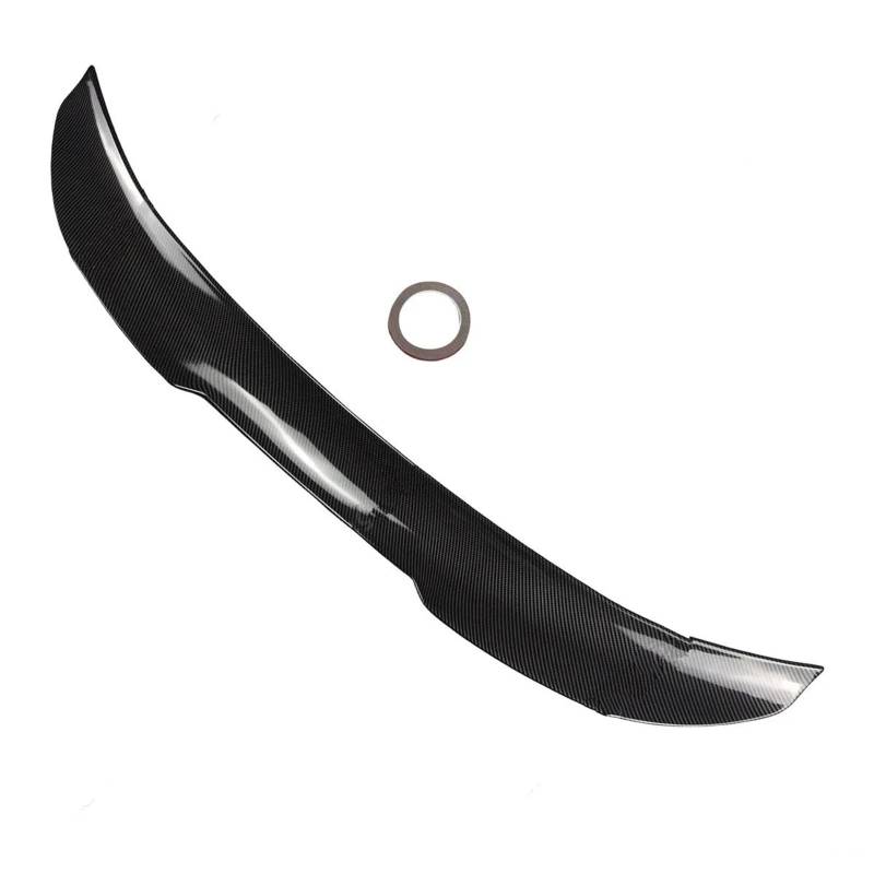 Auto Heckspoiler Für E92 335i 328i 2007 2008 2009 2010 2011 2012 Für PSM Stil Glänzend Schwarz Für ABS Hinten Dach Stamm Spoiler Flügel Auto Zubehör Kofferraum Spoiler Flügel(Carbon Look) von ONETREND