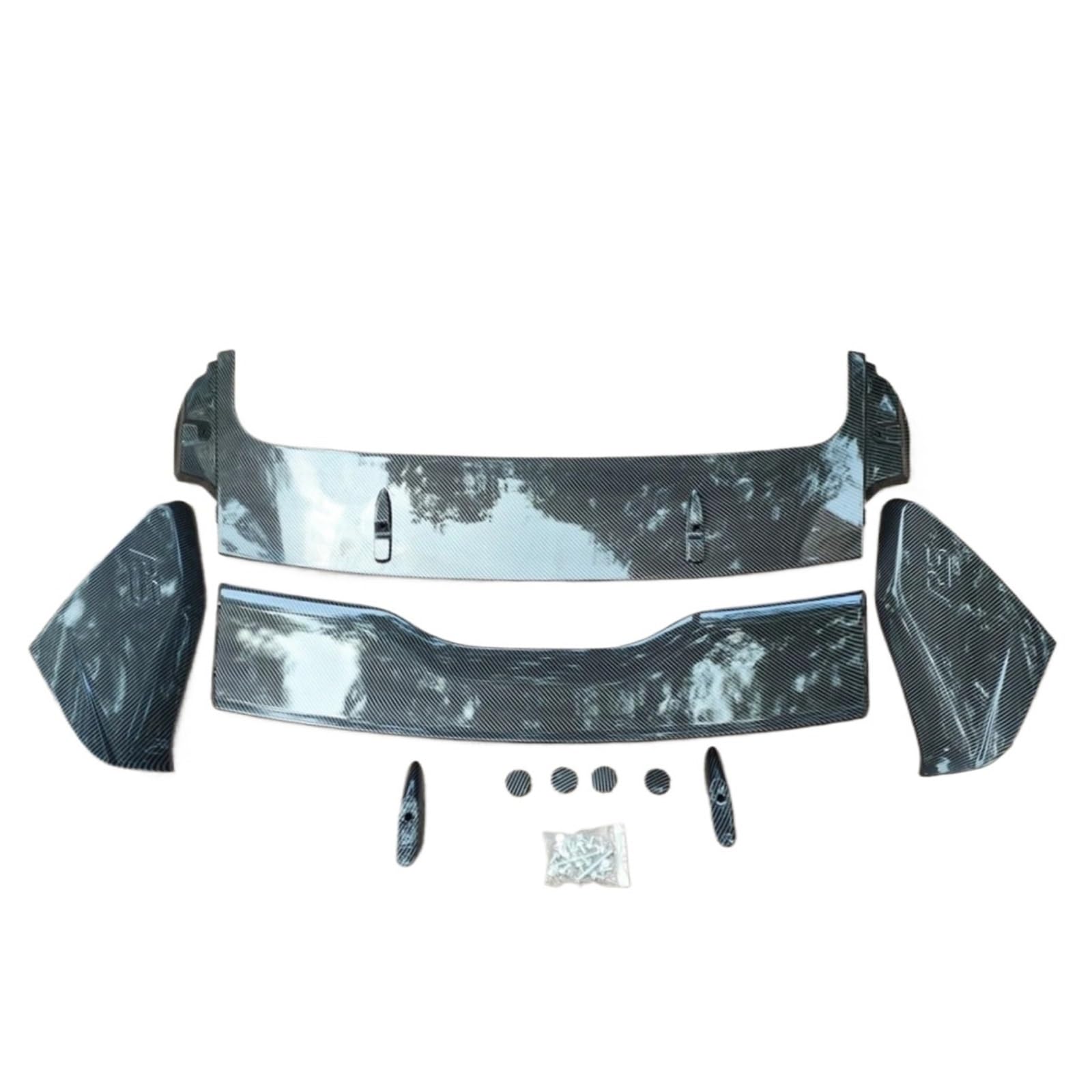 Auto Heckspoiler Für Ford Für Focus Für RS Spoiler 2012 2013 2014 2015 2016 2017 2018 Auto-Styling Carbon Fiber Heckspoiler Lippe Heckspoiler Kofferraum Spoiler Flügel(Carbon Fiber Pattern) von ONETREND