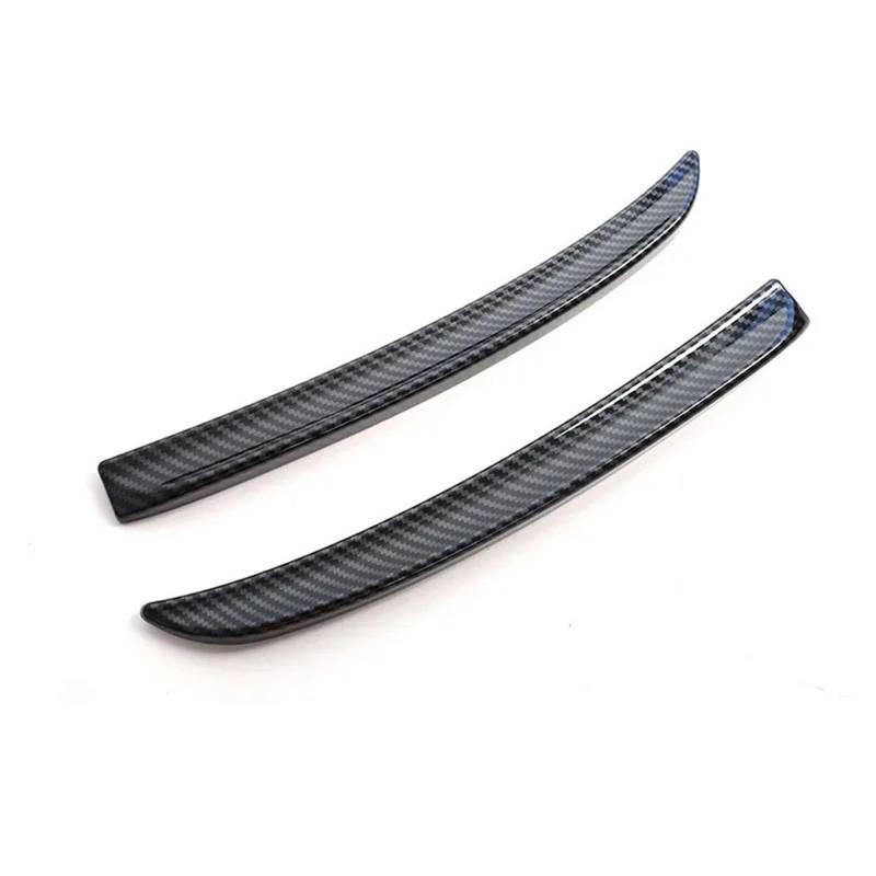 Auto Heckspoiler Für Mini Für Cooper F56 F55 2014+ S Für JCW Heckspoilerverlängerung Lippenflossen Spoiler Rot Kohlefaser Schwarz Farbe Autoteil-Styling Kofferraum Spoiler Flügel(Carbon Fiber Look) von ONETREND