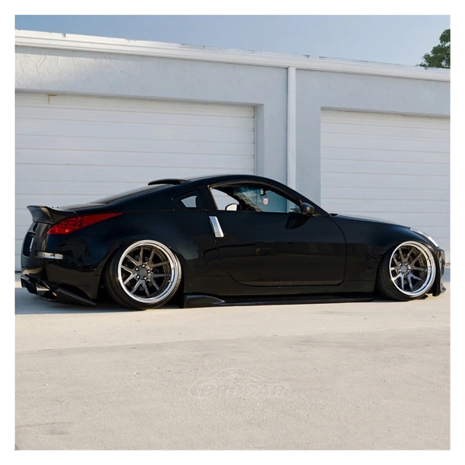 Auto Heckspoiler Für Nissan 350Z Für Fairlady Z33 Für Rocket Für Bunny 2003 04 05 06 07 2008 Für ABS-Kunststoff Heckspoiler Kofferraumspoiler Kofferraum Spoiler Flügel(White) von ONETREND
