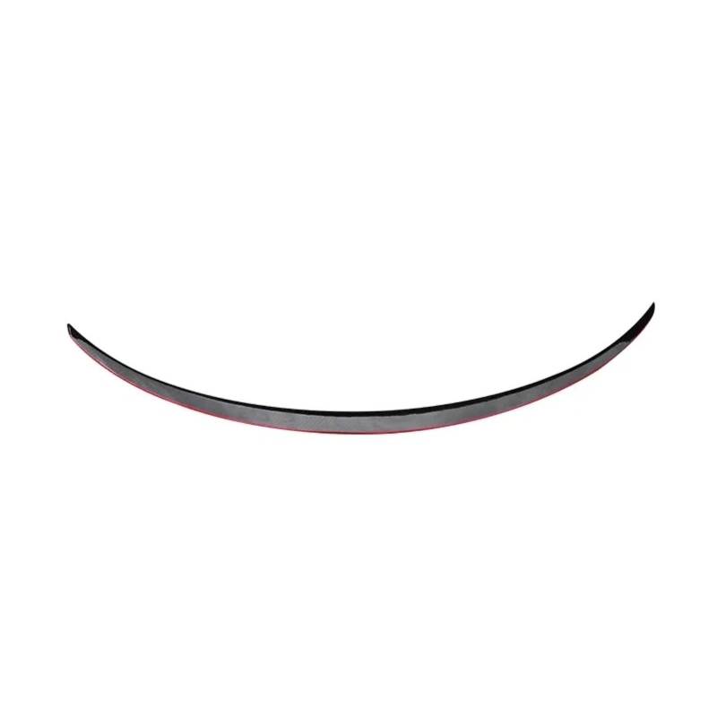 Auto Heckspoiler Für Tesla Für Model Y Spoiler Echt Carbon Fiber Auto Kofferraum Heckflügel Auto Außenzubehör Kofferraum Spoiler Flügel(Y Matte -red) von ONETREND