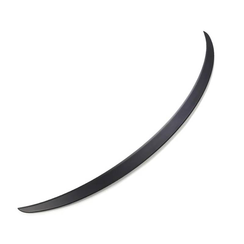 Auto Heckspoiler Für Tesla Für Modell 3 2017-2023 Leistung Spoiler Stamm Flügel Für ABS Schwarz Carbon Faser Zubehör Kofferraum Spoiler Flügel(Matte Black) von ONETREND
