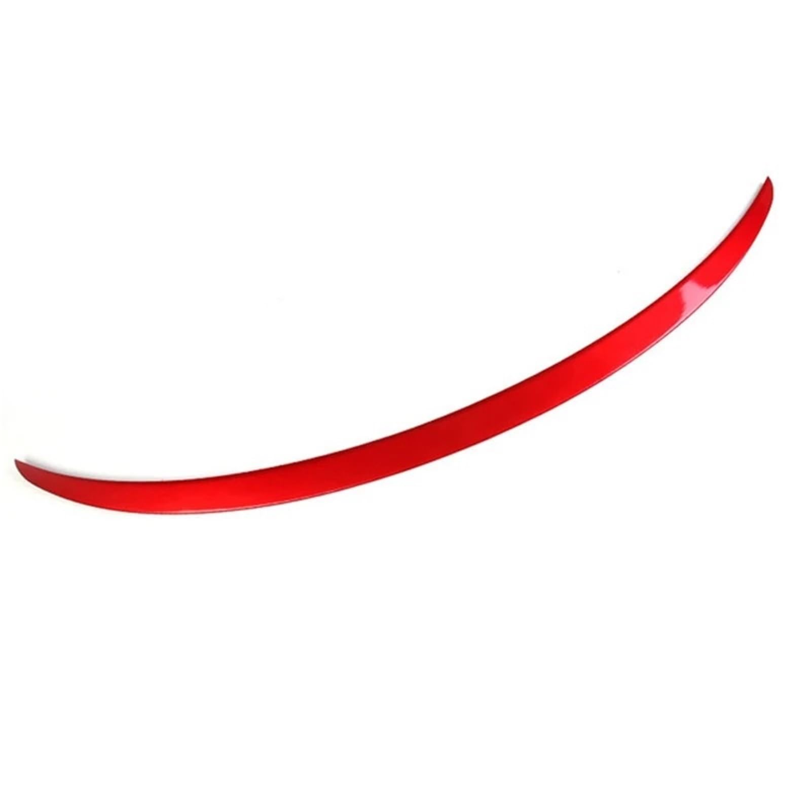 Auto Heckspoiler Für Tesla Für Modell 3 2017-2023 Leistung Spoiler Stamm Flügel Für ABS Schwarz Carbon Faser Zubehör Kofferraum Spoiler Flügel(Red) von ONETREND