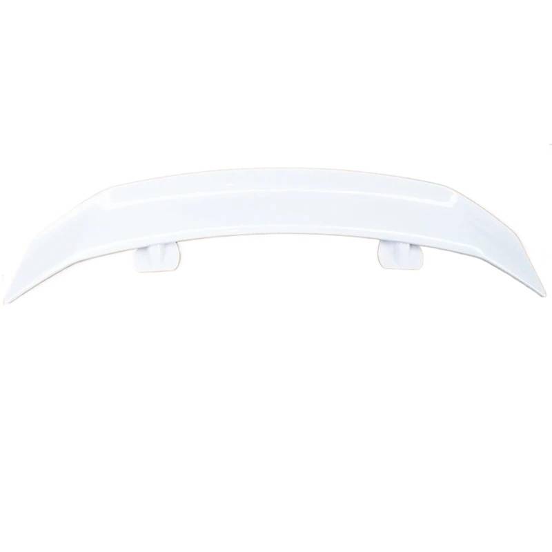 Auto Heckspoiler Für Toyota Für Kia Für Hyundai Für Opel Für Mazda Für VW Auto-Styling 5D Carbon Fiber Spoiler Wings DIY Refit Kofferraumdeckel Universal Tuning Kofferraum Spoiler Flügel(White) von ONETREND