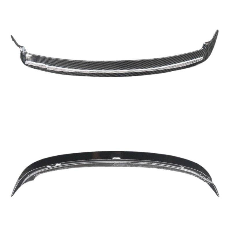 Auto Heckspoiler Für VW Für Golf 6 MK6 VI Für GTI R20 2010-2013 OS Style Spoiler Heckspoiler Dachspoiler Fensterflügel Kofferraum Spoiler Flügel(Carbon Fiber Pattern) von ONETREND