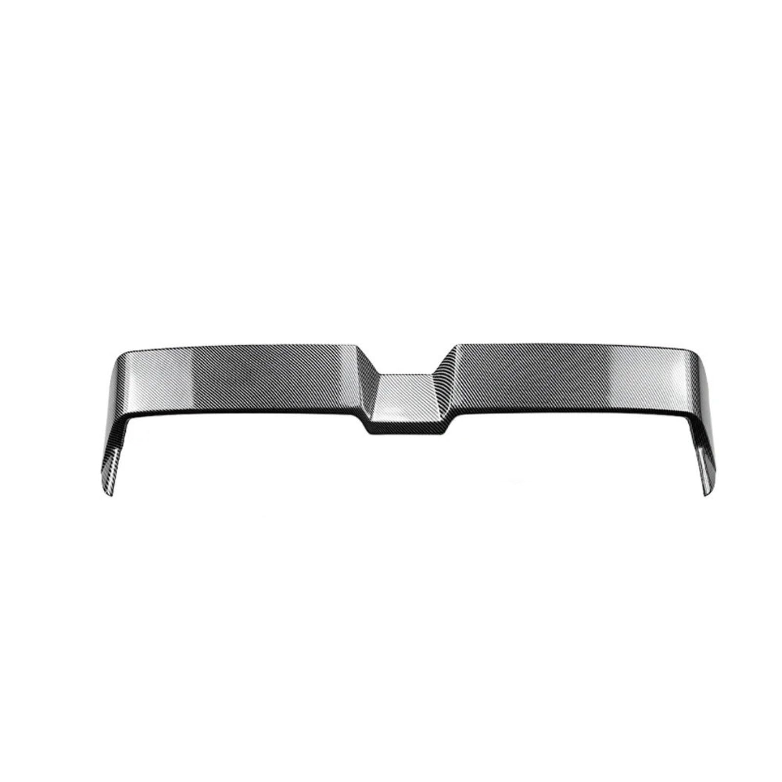 Auto Heckspoiler Für VW Für Polo Für Für MK5 6R 6C 2009-2017 Heckspoilerspoiler Fester Wind Außenmodifikation Karosserie-Kit Kofferraum Spoiler Flügel(Carbon Black) von ONETREND