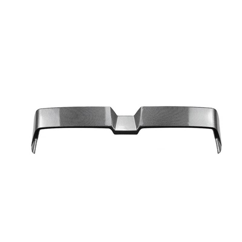 Auto Heckspoiler Für VW Für Polo Für Für MK5 6R 6C 2009-2017 Heckspoilerspoiler Fester Wind Außenmodifikation Karosserie-Kit Kofferraum Spoiler Flügel(Carbon Black) von ONETREND