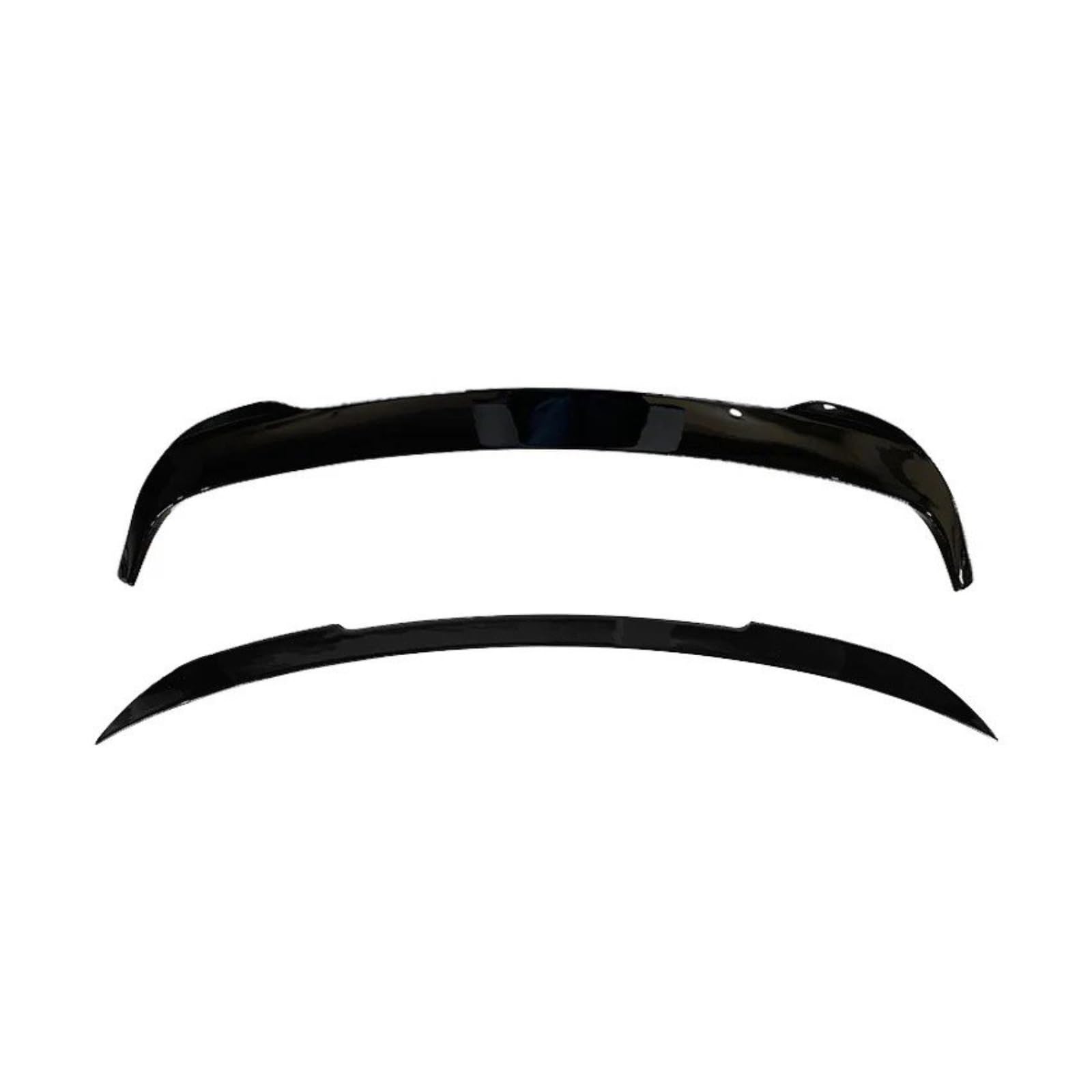 Auto Heckspoiler Für X3 F25 2011-2017 Heckspoiler Mittel- Und Dachspoiler Kofferraumflügelverkleidung Für ABS-Karosseriebausatz In Glänzendem Schwarz Kofferraum Spoiler Flügel(Roof Gloss Black) von ONETREND