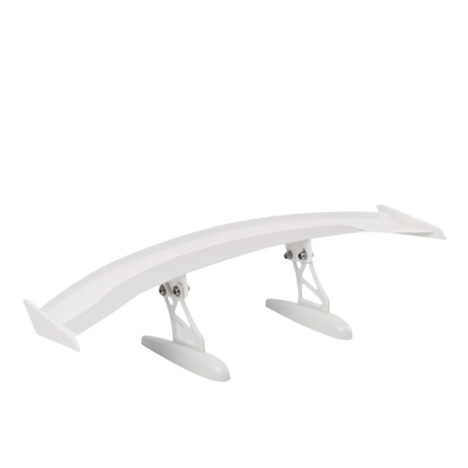 Auto Heckspoiler Universal Auto Modifizierter Heckflügel Carbonfaser Lackierter Heckspoiler Kleinwagen Kofferraum Außenflügel Teile Auto Styling Kofferraum Spoiler Flügel(White-Ordinary) von ONETREND
