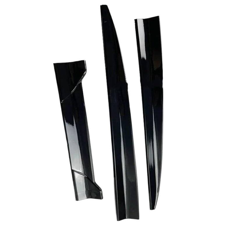 Auto Heckspoiler Universal Auto Spoiler Auto Frei Perforiert Center Wing Trunk Spoiler Wing Trunk Dekoration Wind Wing Racing Spoiler Kofferraum Spoiler Flügel(138CM-Bright Black) von ONETREND
