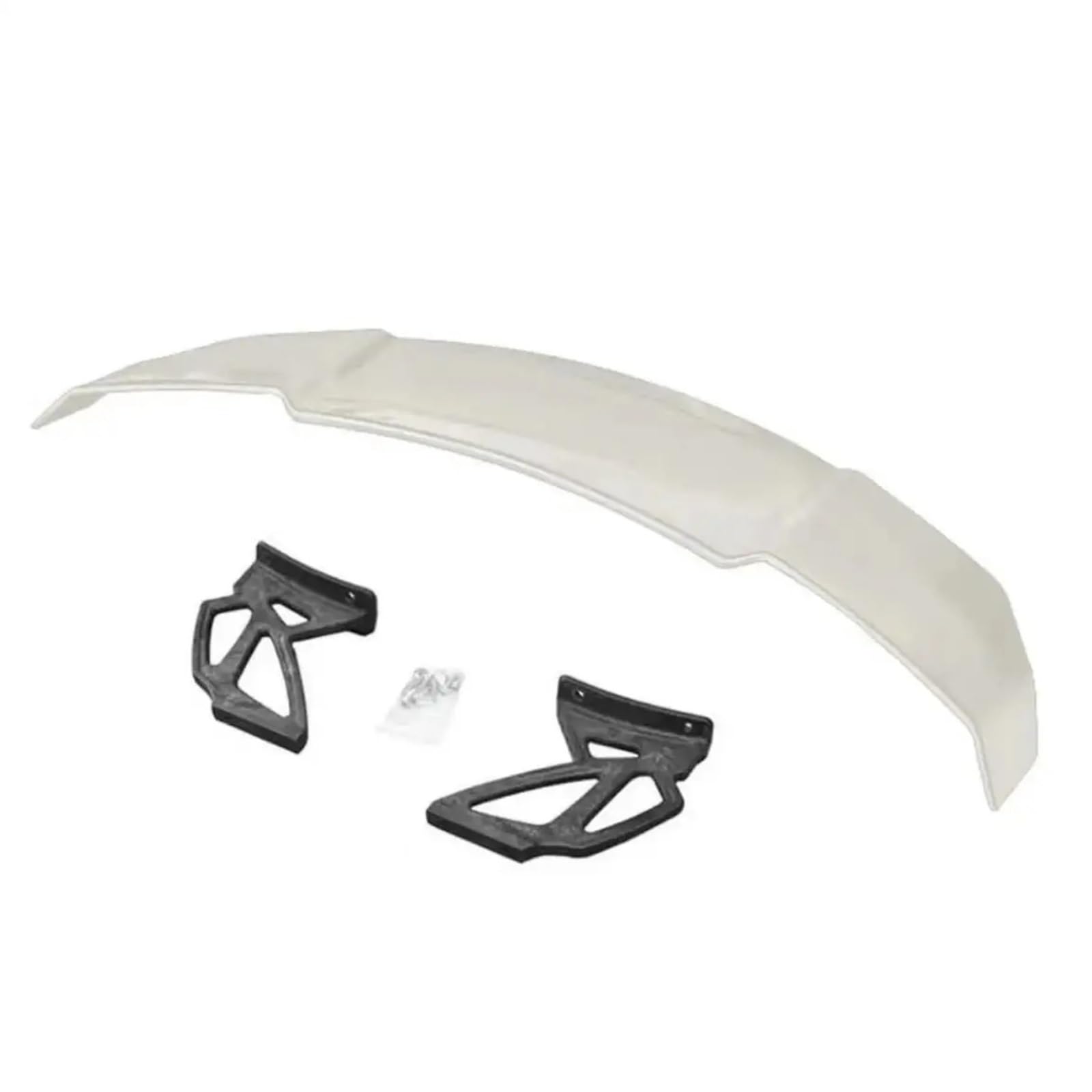 Auto Heckspoiler Universal Heckflügel Zubehör Für Fahrzeuge Spoiler Für Gt Sports Für Limousine Auto Tuning Kein Stanzen Carbon Faser Look Hohe Beine Kofferraum Spoiler Flügel(Unpainted) von ONETREND