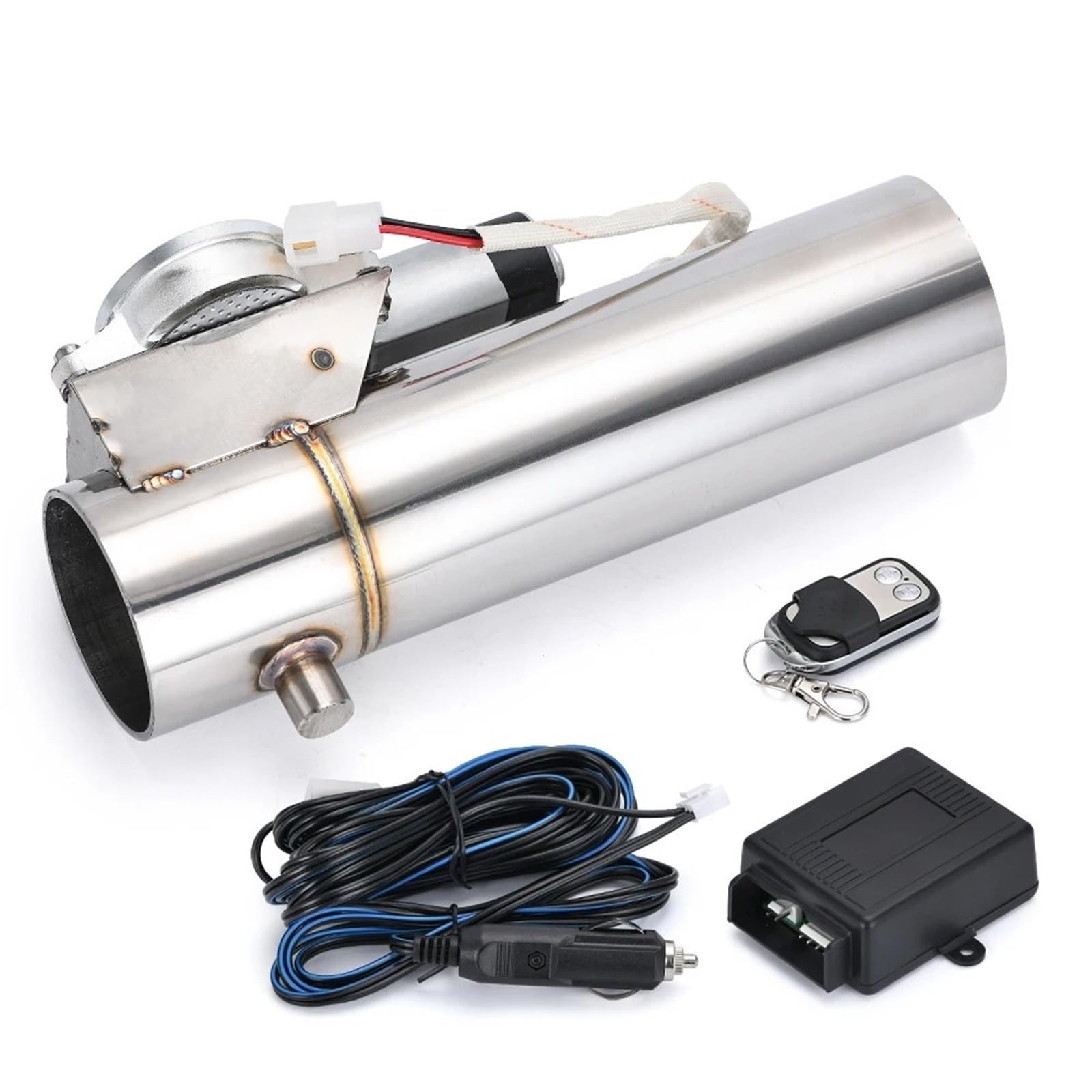 Endrohrblende 2,5 "63mm 3" 76mm Abgasregelventil Auspuffrohr Elektrisches Rohr Auspuff Elektrischer Ausschnitt Mit Fernbedienung Großhandelsventil Auto Auspuff Endrohr(3inch) von ONETREND