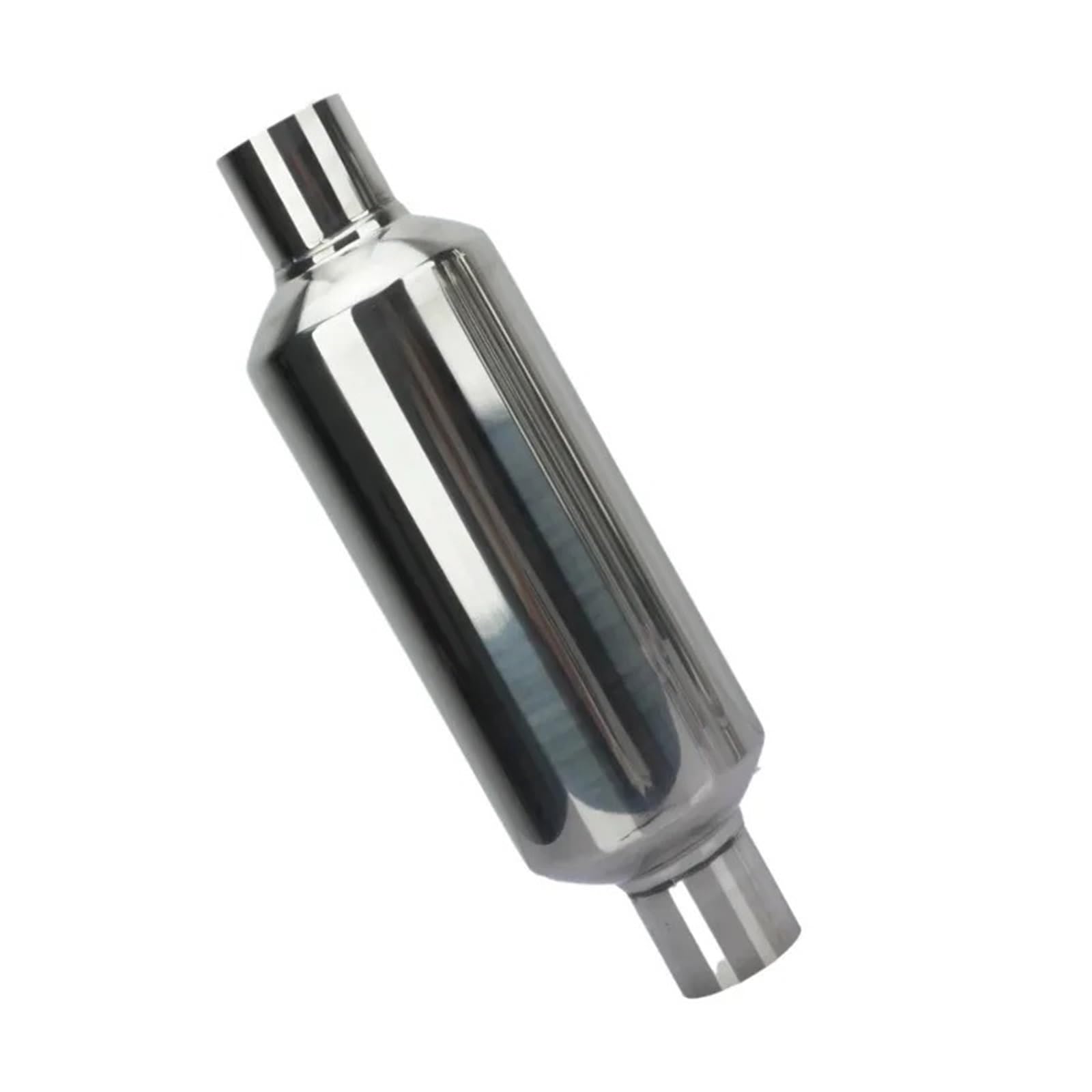 Endrohrblende Auspuffrohrsysteme Aus Edelstahl Silber 51 Mm 57 Mm 63 Mm 76 Mm Für Universelles Autozubehör Modifizierte Spitze Soundverstärkung Auto Auspuff Endrohr(76x101x76) von ONETREND