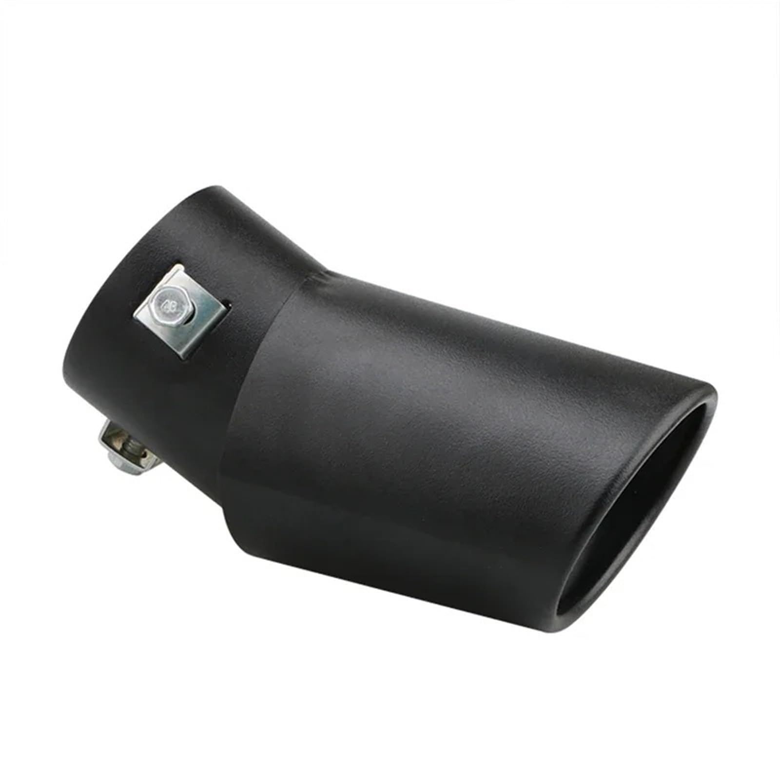 Endrohrblende Automobil-Endrohr Edelstahl Schalldämpfer Endrohr Endrohr Endgasabdeckung Auspuffrohr Modifikation Spezial Endrohr Allgemein Auto Auspuff Endrohr(Curved Black) von ONETREND