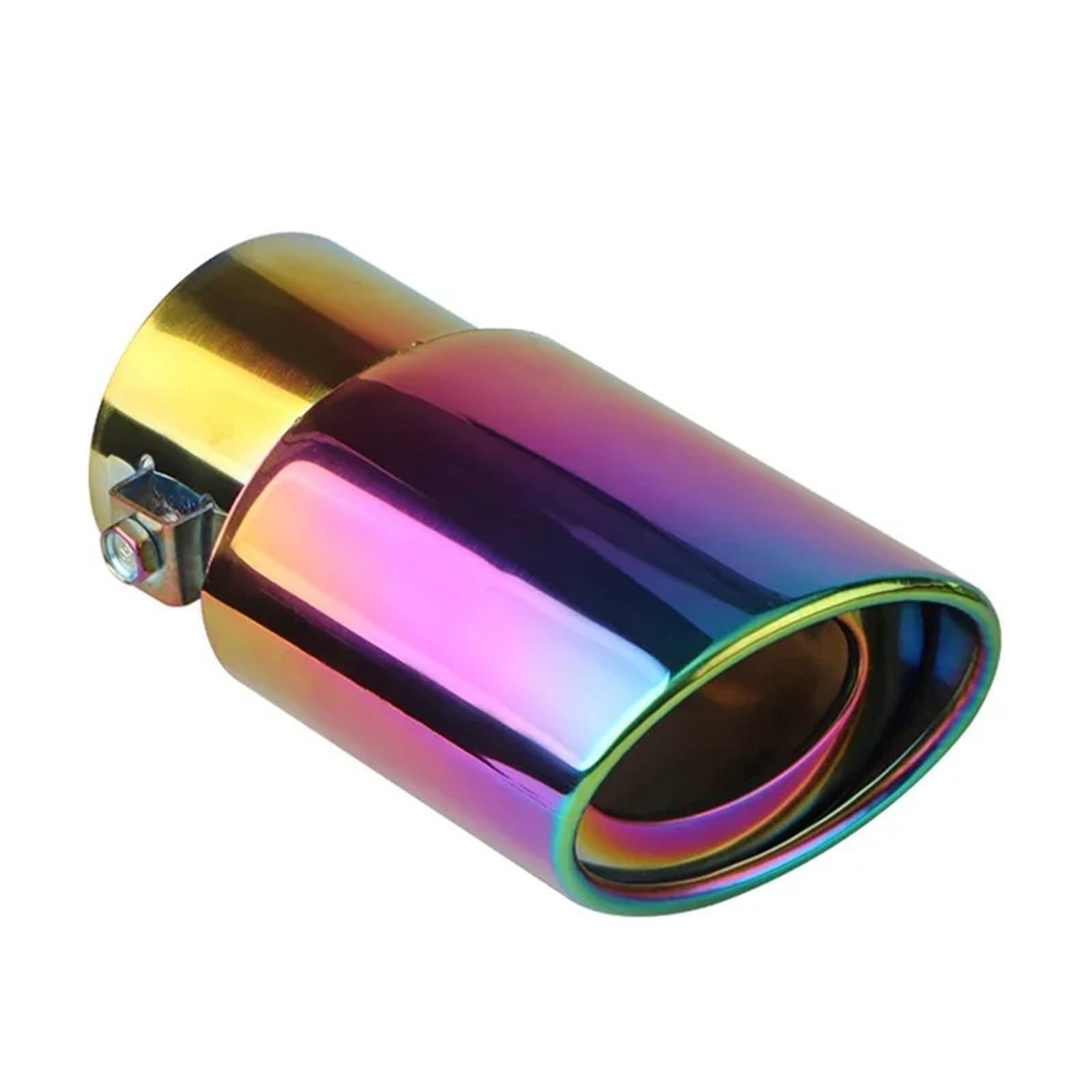 Endrohrblende Automobil-Endrohr Edelstahl Schalldämpfer Endrohr Endrohr Endgasabdeckung Auspuffrohr Modifikation Spezial Endrohr Allgemein Auto Auspuff Endrohr(Straight Color) von ONETREND