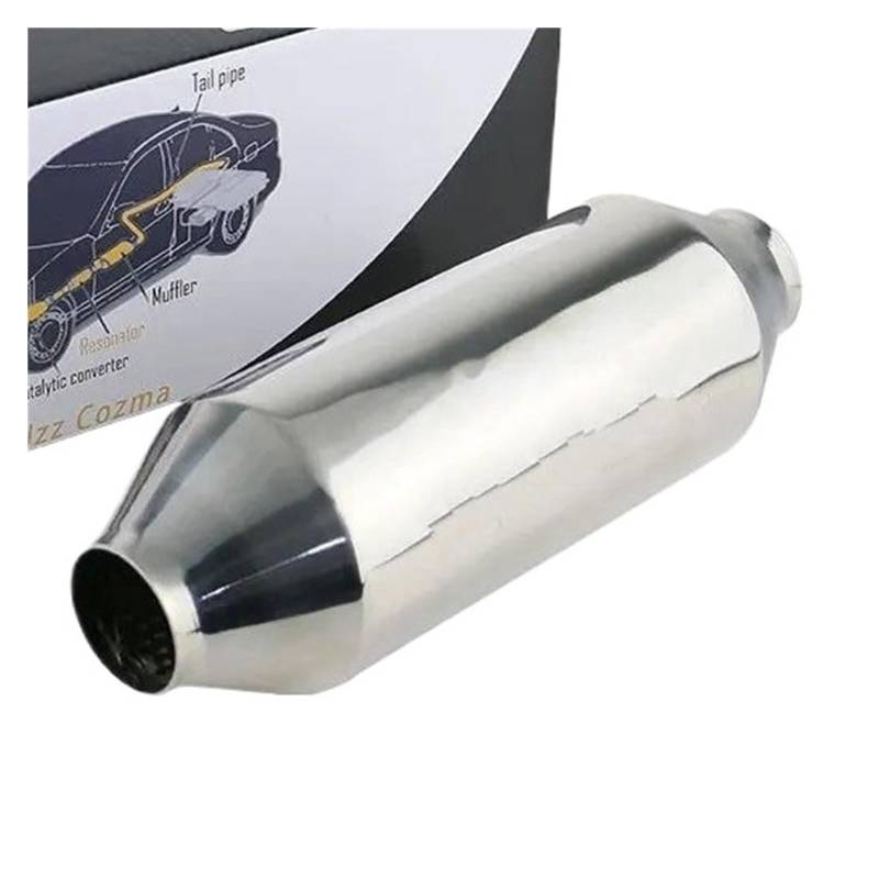 Endrohrblende Für 2/2,5 Zoll Silber Edelstahl Schalldämpfer Endrohr Auspuff Endrohre Auto Auspuff Endrohr(ZZ407b-JZZ) von ONETREND