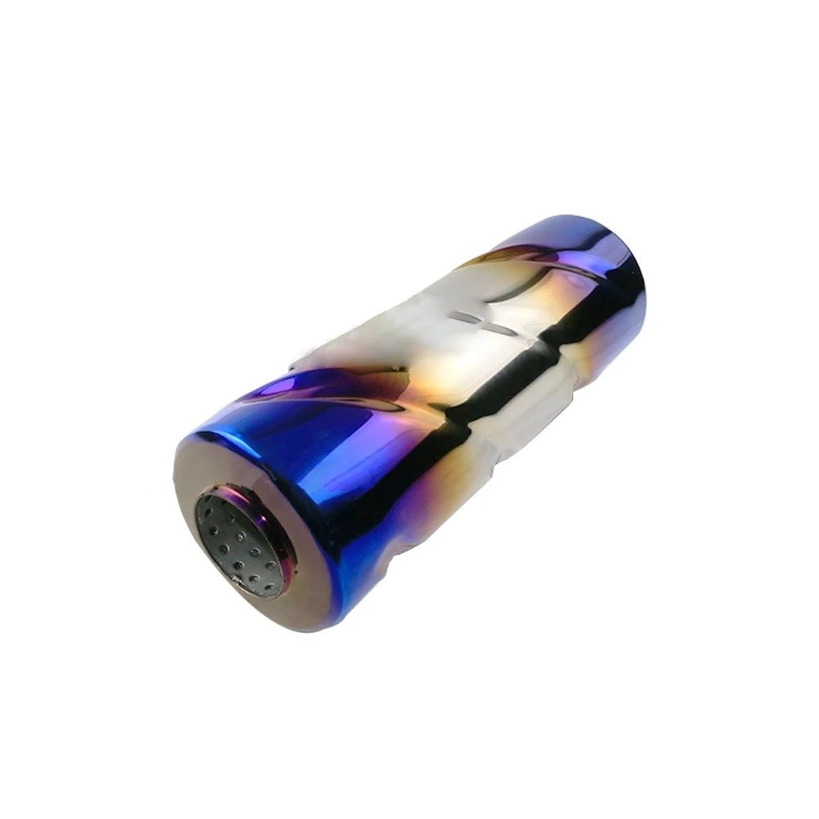 Endrohrblende Für 2,5/2 Zoll Auspuff Schalldämpfer Universal Track Auspuff Resonator Schalldämpfer Edelstahl 201 Spirale Innenrohr Auto Auspuff Endrohr(L2a-) von ONETREND