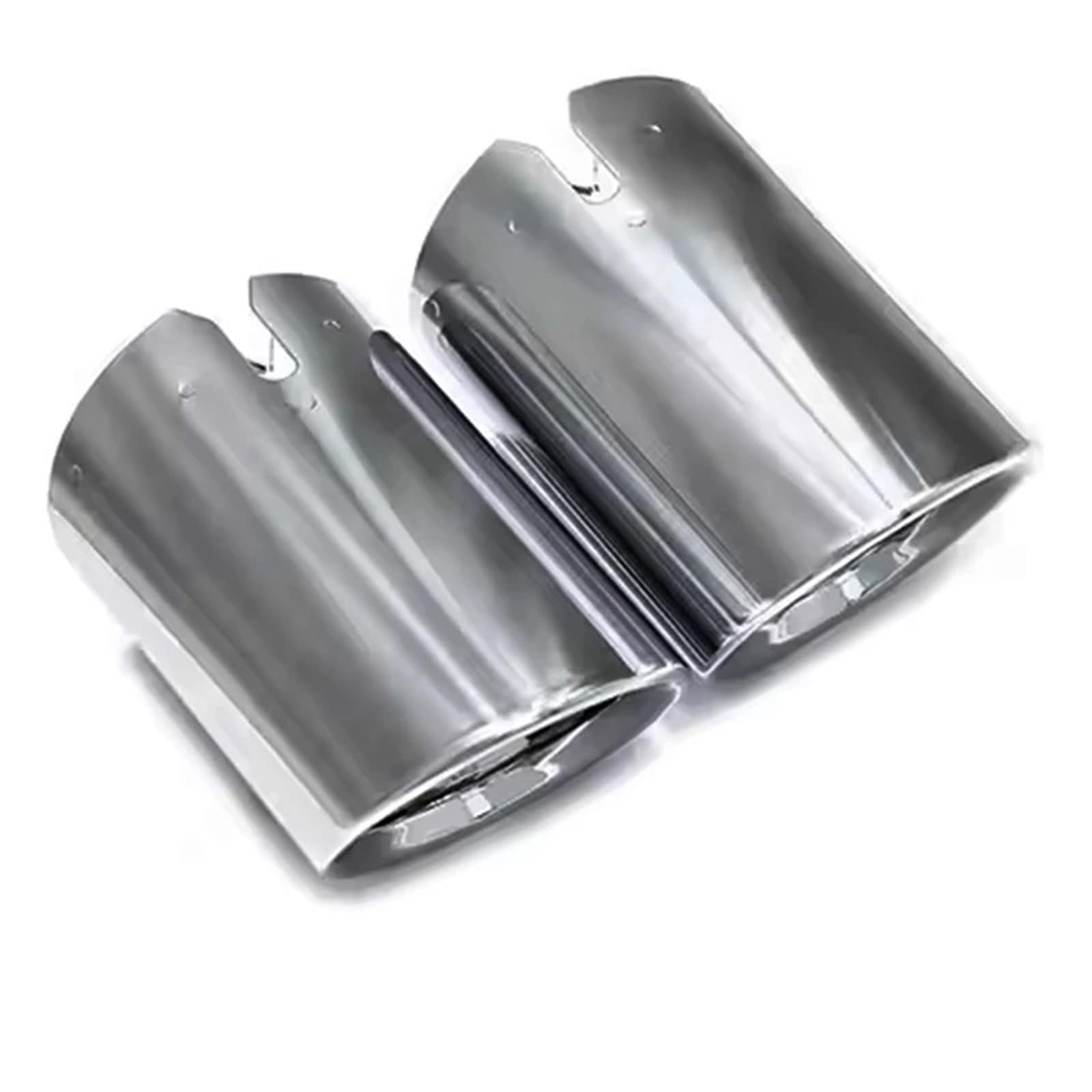 Endrohrblende Für 3er G20 G21 318i 320d 330i 330e 2019-2024 Auspuffrohrersatz Schwarze Edelstahlspitze Düse Auspuffhaube Auto Auspuff Endrohr(Silver) von ONETREND