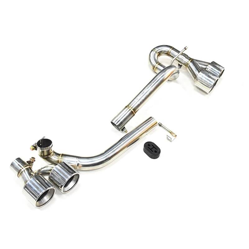 Endrohrblende Für 5 Series E60 525i 523i 520i 530i Für M5 MT Stoßstange Quad Schalldämpfer Auspuff System Auspuff Endrohr Auto Auspuff Endrohr(Silver) von ONETREND