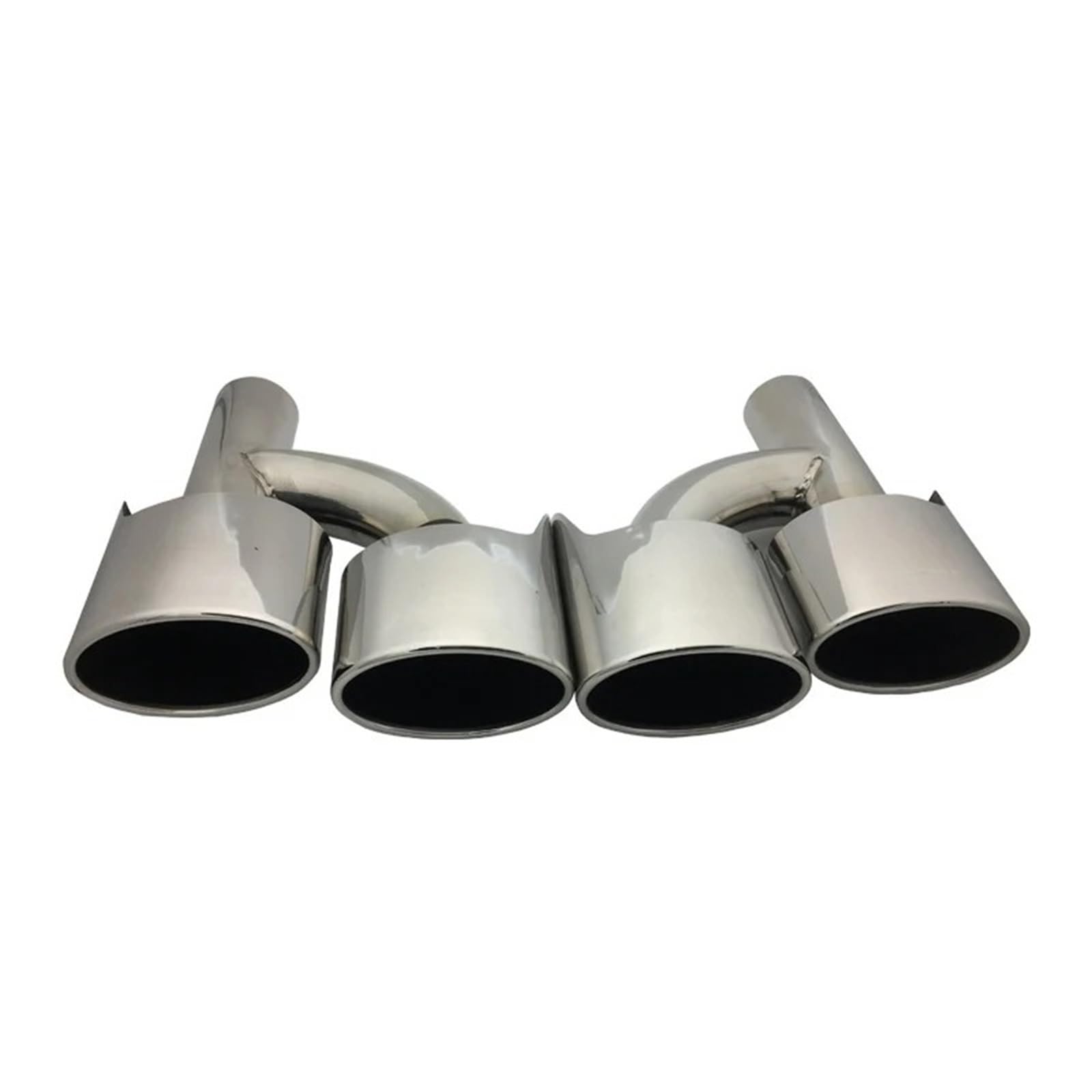 Endrohrblende Für Benz CE-Klasse W204 W212 C180 C200 C300 E200 E240 E280 E320 Für AMG Auto Doppelauslass-Auspuffendrohr Schalldämpferrohr Auto Auspuff Endrohr(H Style) von ONETREND