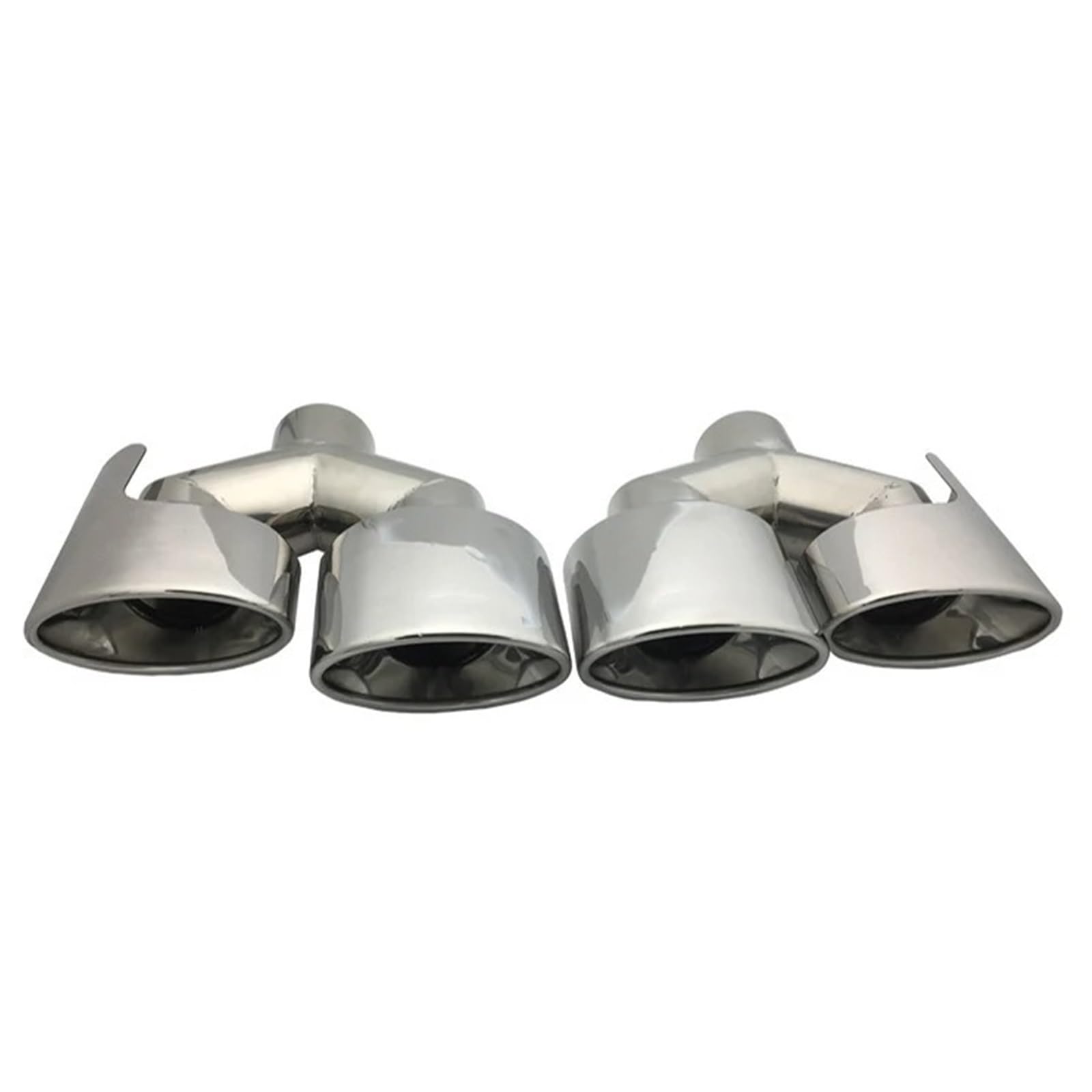 Endrohrblende Für Benz CE-Klasse W204 W212 C180 C200 C300 E200 E240 E280 E320 Für AMG Auto Doppelauslass-Auspuffendrohr Schalldämpferrohr Auto Auspuff Endrohr(Y Style) von ONETREND
