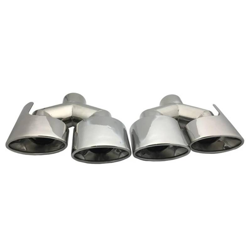 Endrohrblende Für Benz CE-Klasse W204 W212 C180 C200 C300 E200 E240 E280 E320 Für AMG Auto Doppelauslass-Auspuffendrohr Schalldämpferrohr Auto Auspuff Endrohr(Y Style) von ONETREND