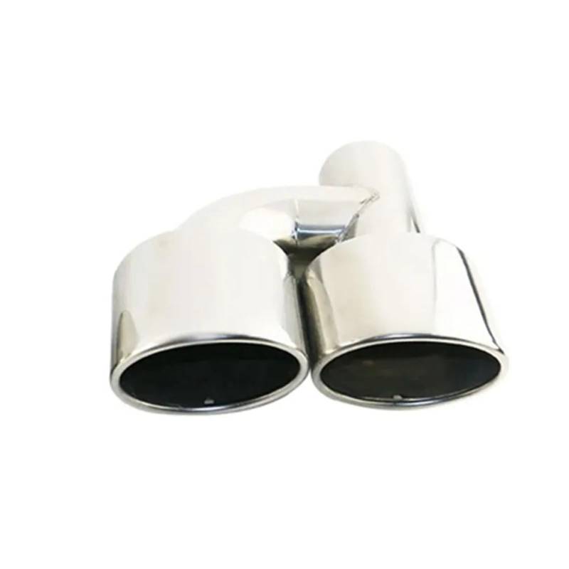 Endrohrblende Für E63 W204 W211 W212 1 Stück Edelstahl Doppel-Auspuffspitze 2,5 Zoll Einlass Modifizierter Schalldämpfer Endrohr Auto Auspuff Endrohr(EJ30213b-R-AG) von ONETREND