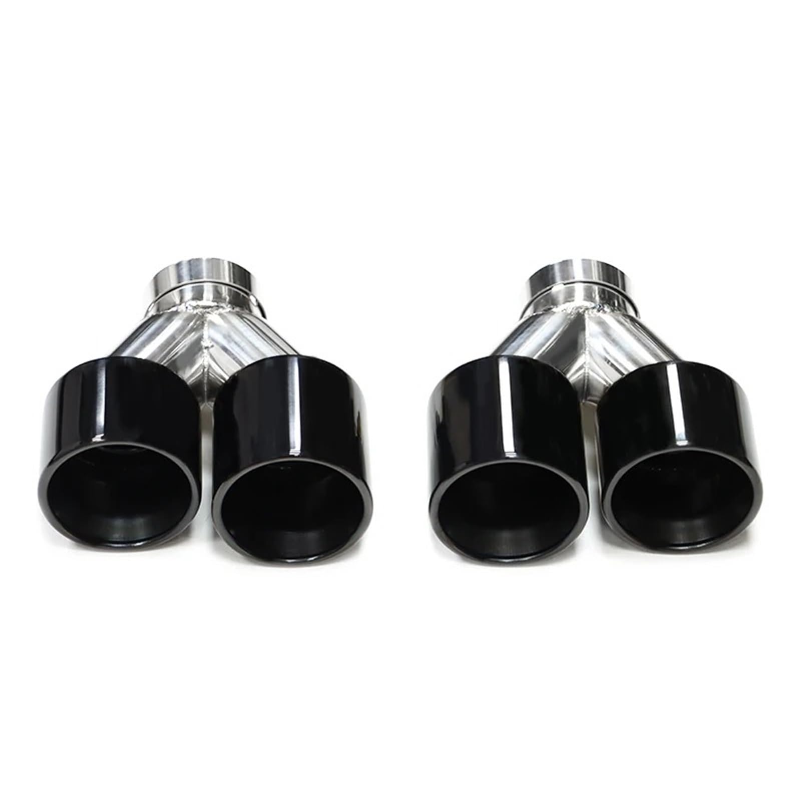 Endrohrblende Für F10 F11 535d 535i 640i 640d Bis G30 G31 Auto-Auspuffanlage Düse Endrohr Quad Carbon Fiber Auspuffspitze Auto Auspuff Endrohr(Black) von ONETREND