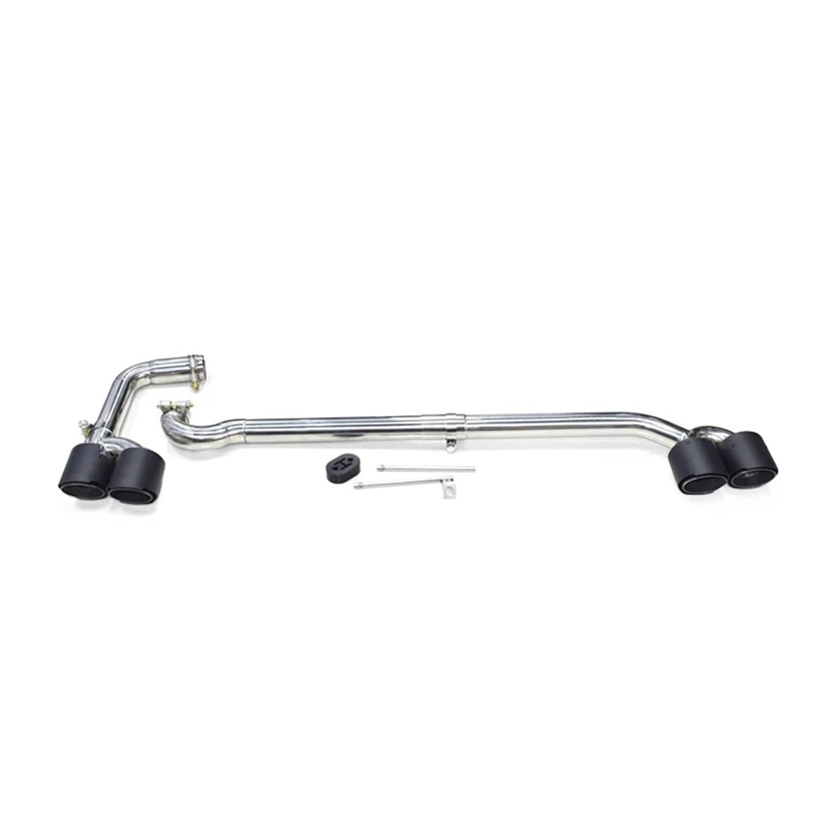 Endrohrblende Für F25 Für X3 F26 Für X4 2011-2016 Schalldämpfer Quad-Auspuffspitzen Endrohr Auspuffanlage Düse 304 Edelstahl Auto-Auspuffspitze Auto Auspuff Endrohr(Carbon Fiber) von ONETREND