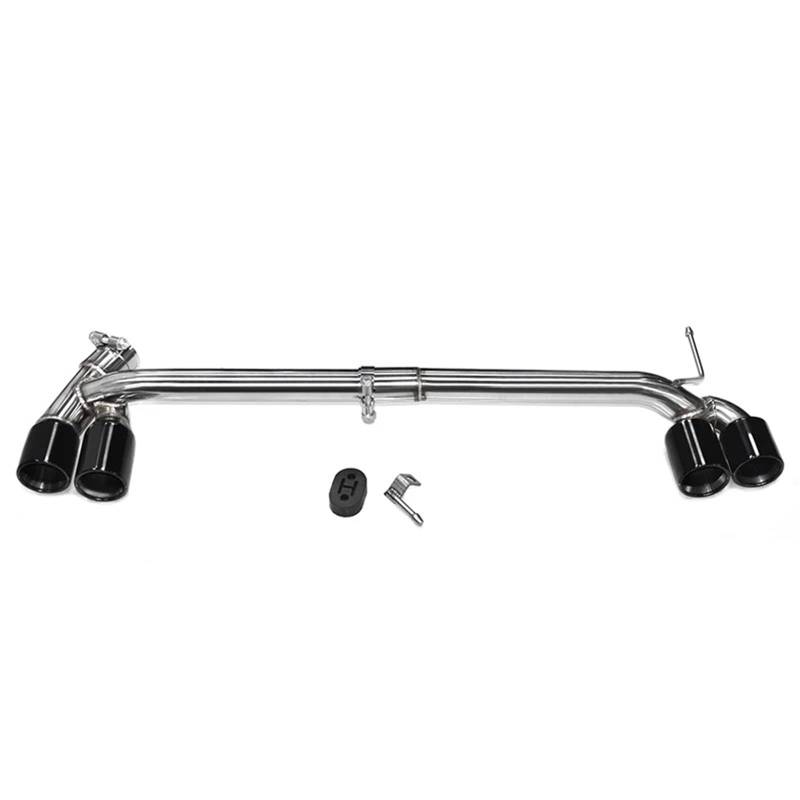 Endrohrblende Für F30 F31 320i 318i F32 420i 2013-2016 Sport 3er Carbon-Schalldämpfer-Endrohr-Auspuffanlage Quad-Auto-Auspuffblende Endrohr Auto Auspuff Endrohr(Black 320i) von ONETREND